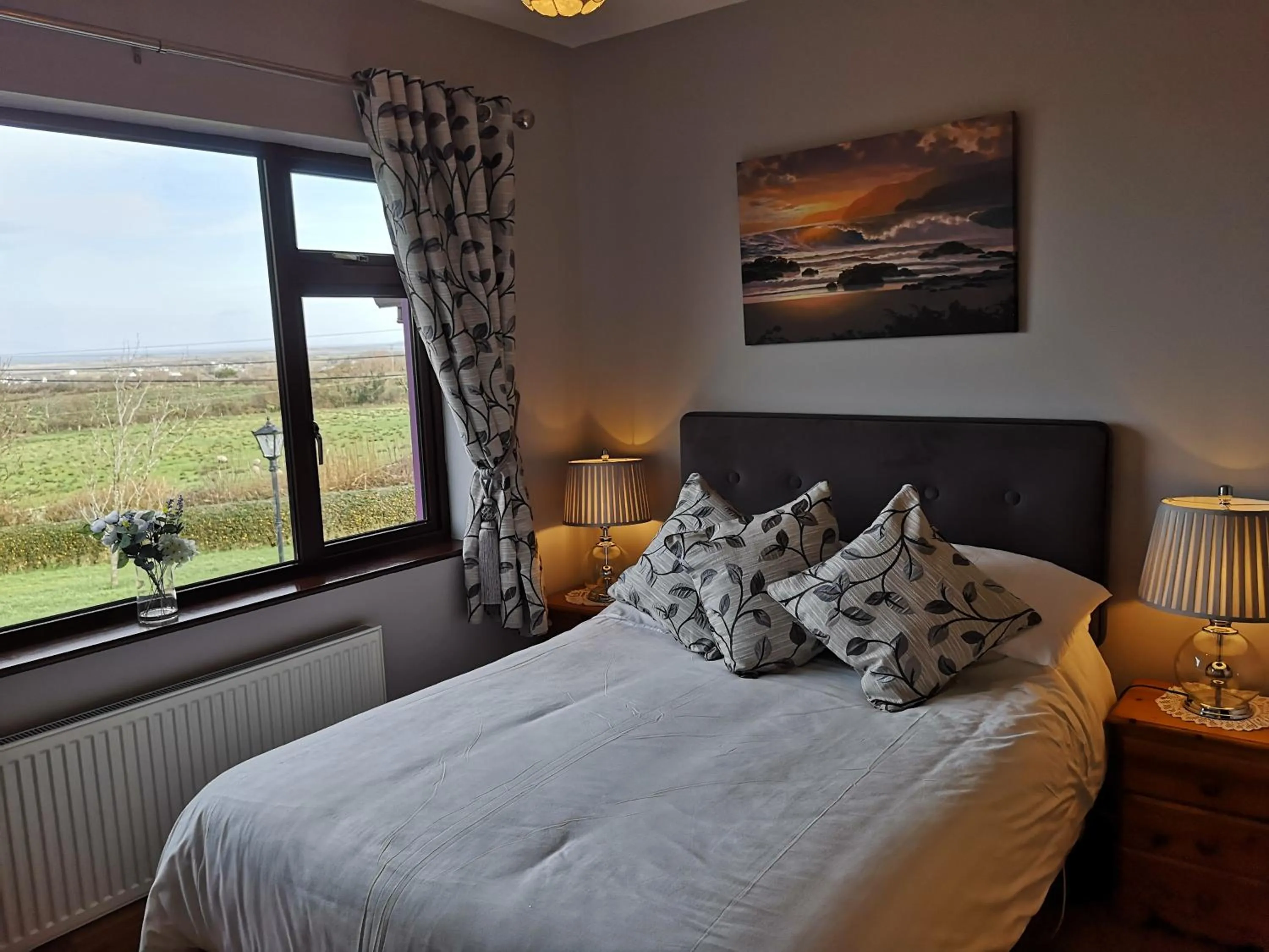 Decorative detail, Bed in Mount Edward Lodge