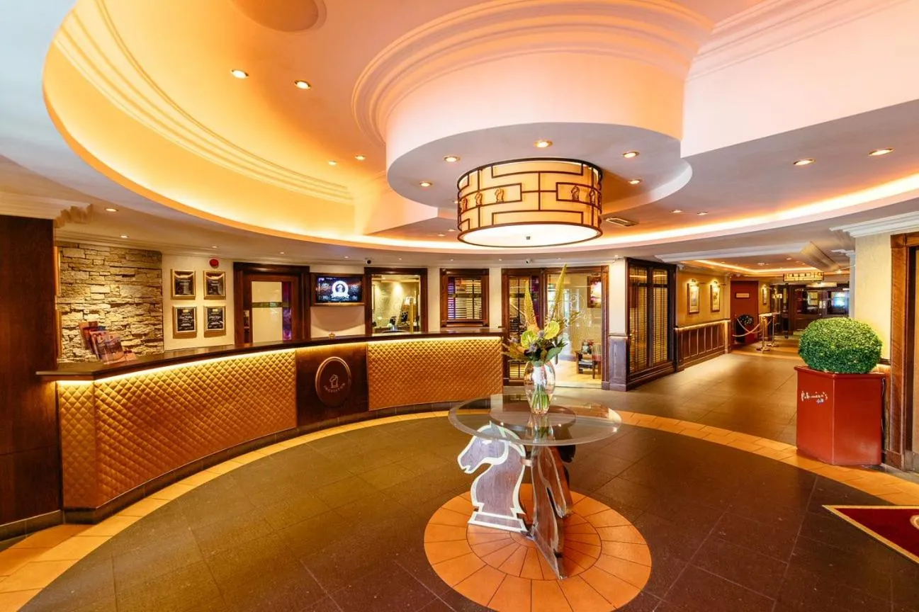 Lobby or reception in Ingliston Country Club Hotel