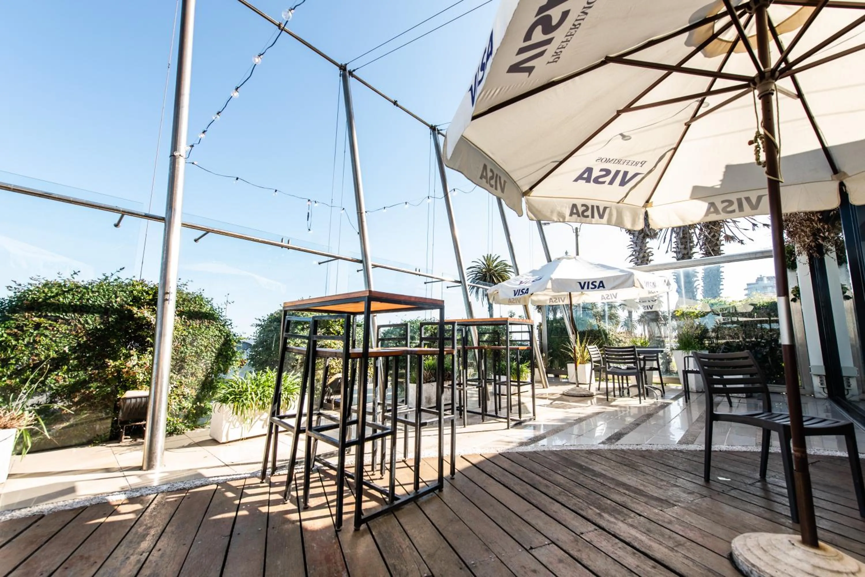 Balcony/Terrace in ibis Montevideo Rambla