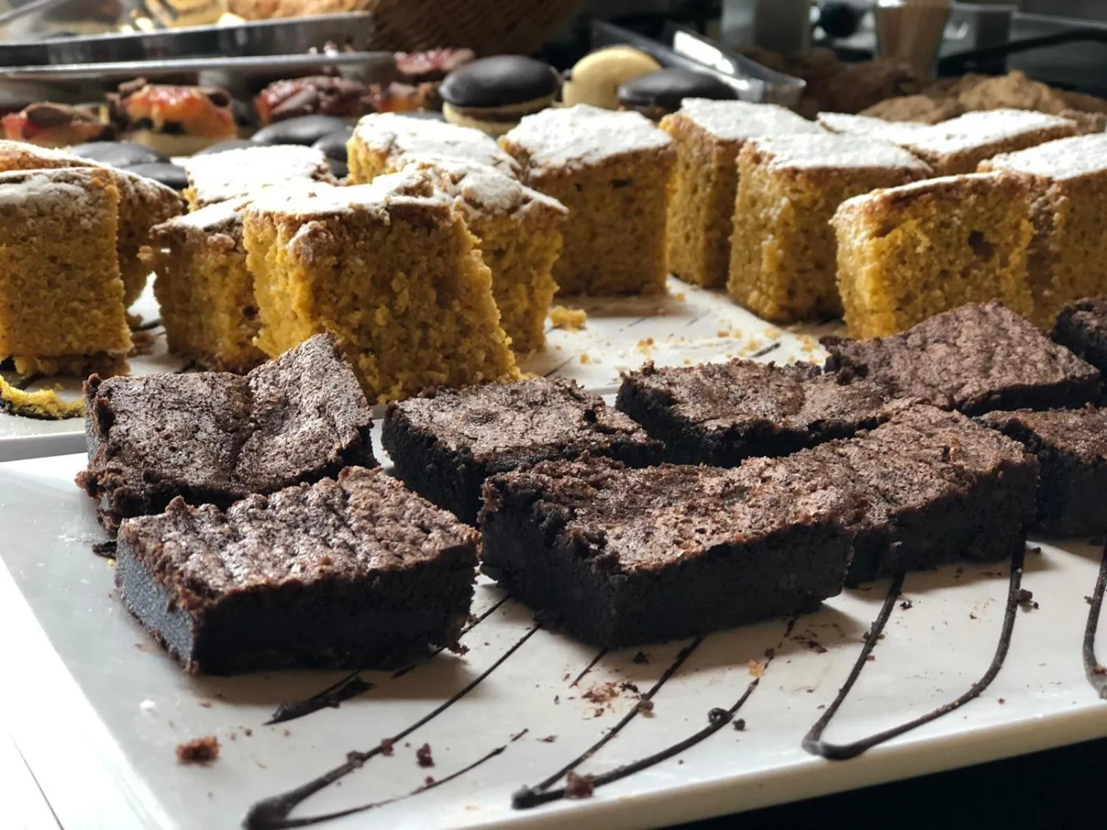 Continental breakfast in ibis Montevideo Rambla