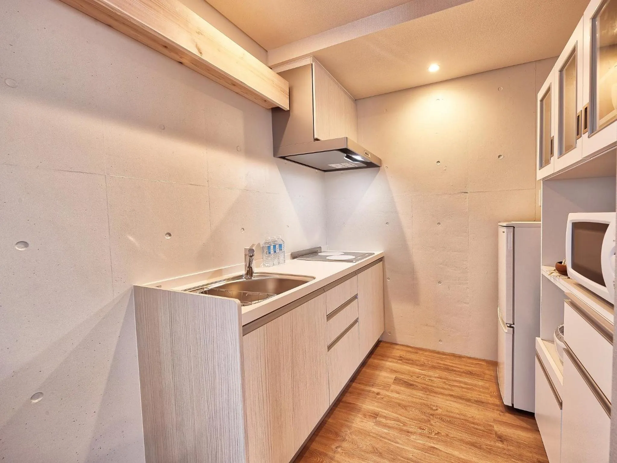 Kitchen or kitchenette in Yomitan Condhotel ND