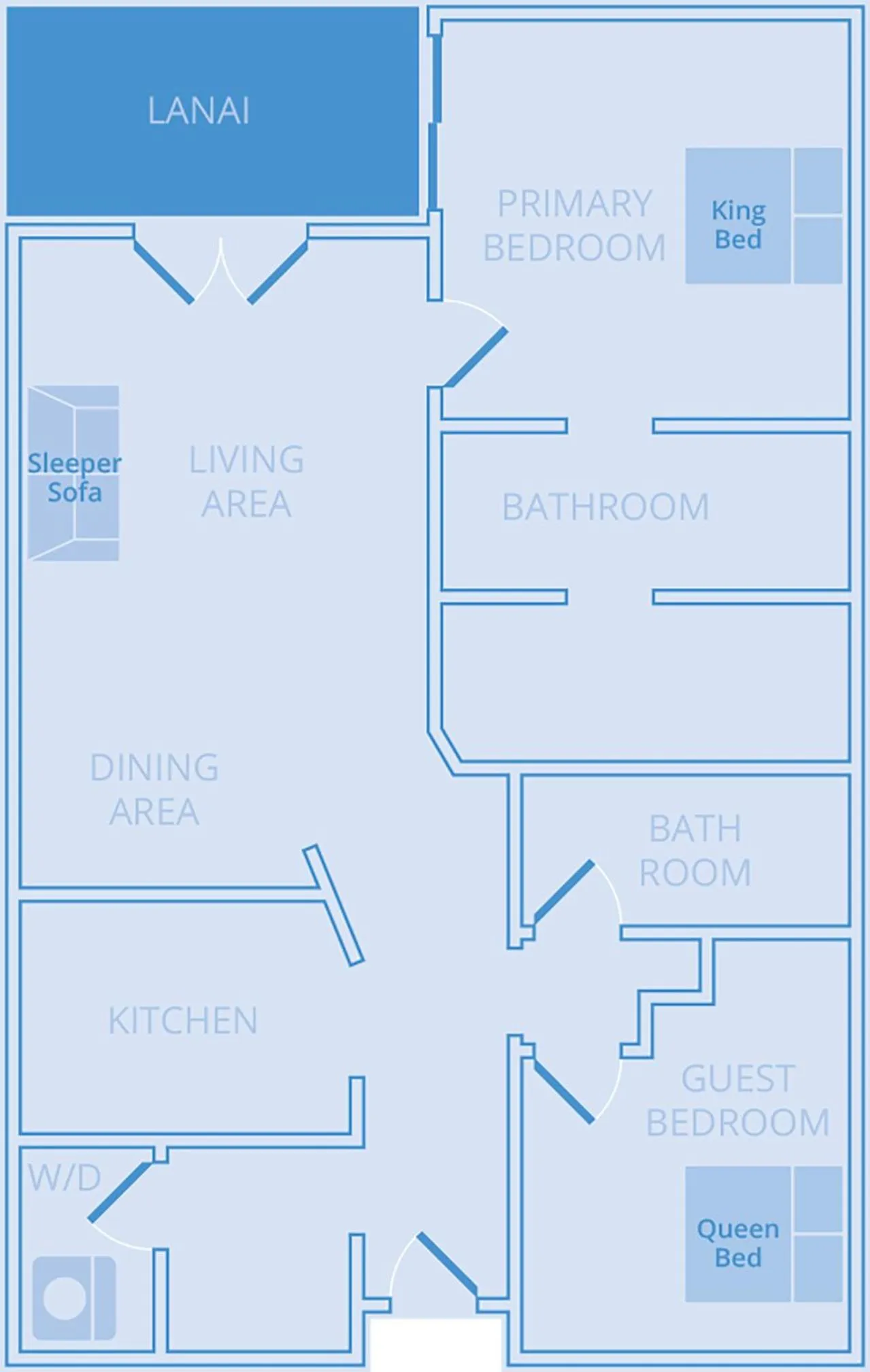 Floor plan in The Berkley, Orlando