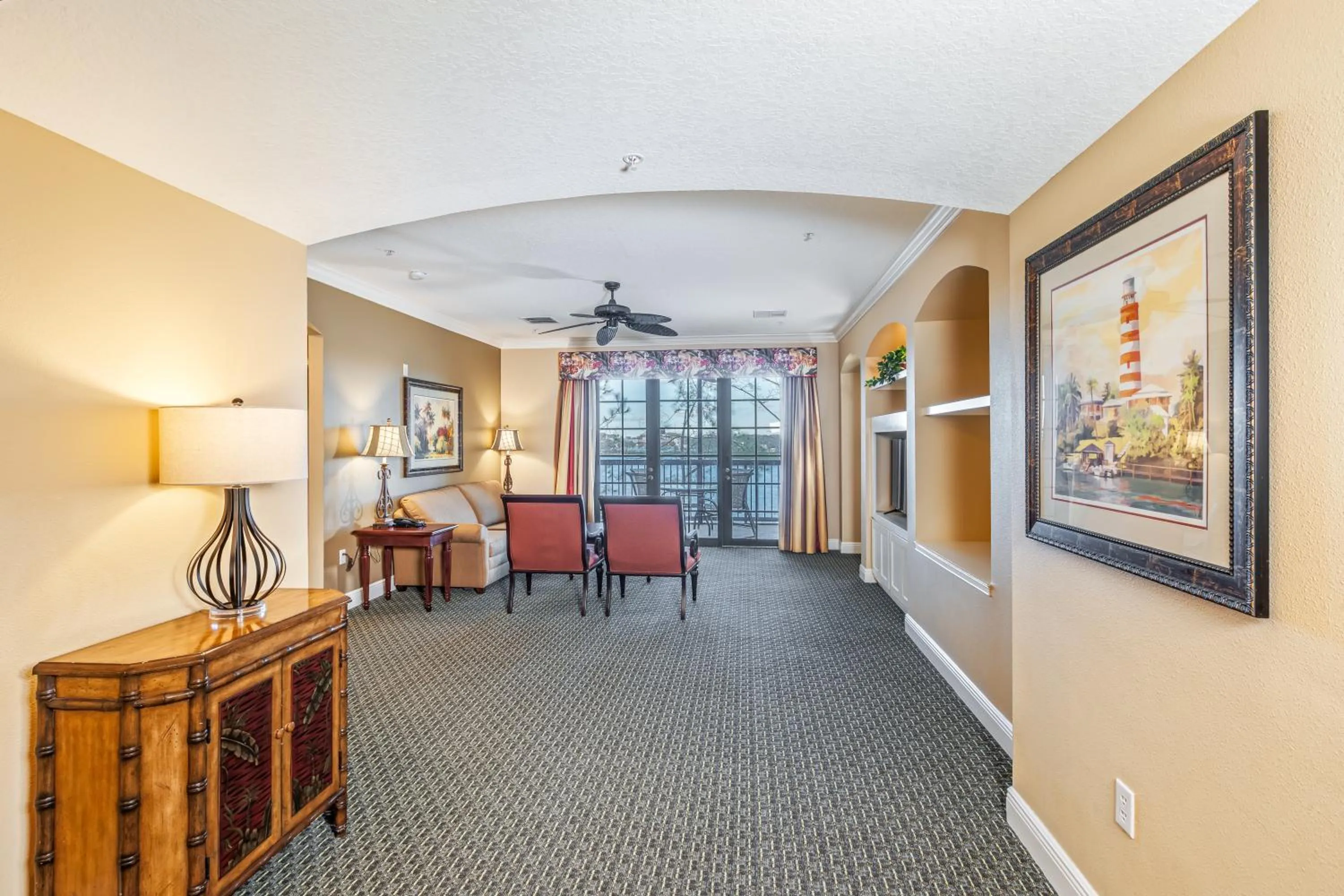 Living room in The Berkley, Orlando