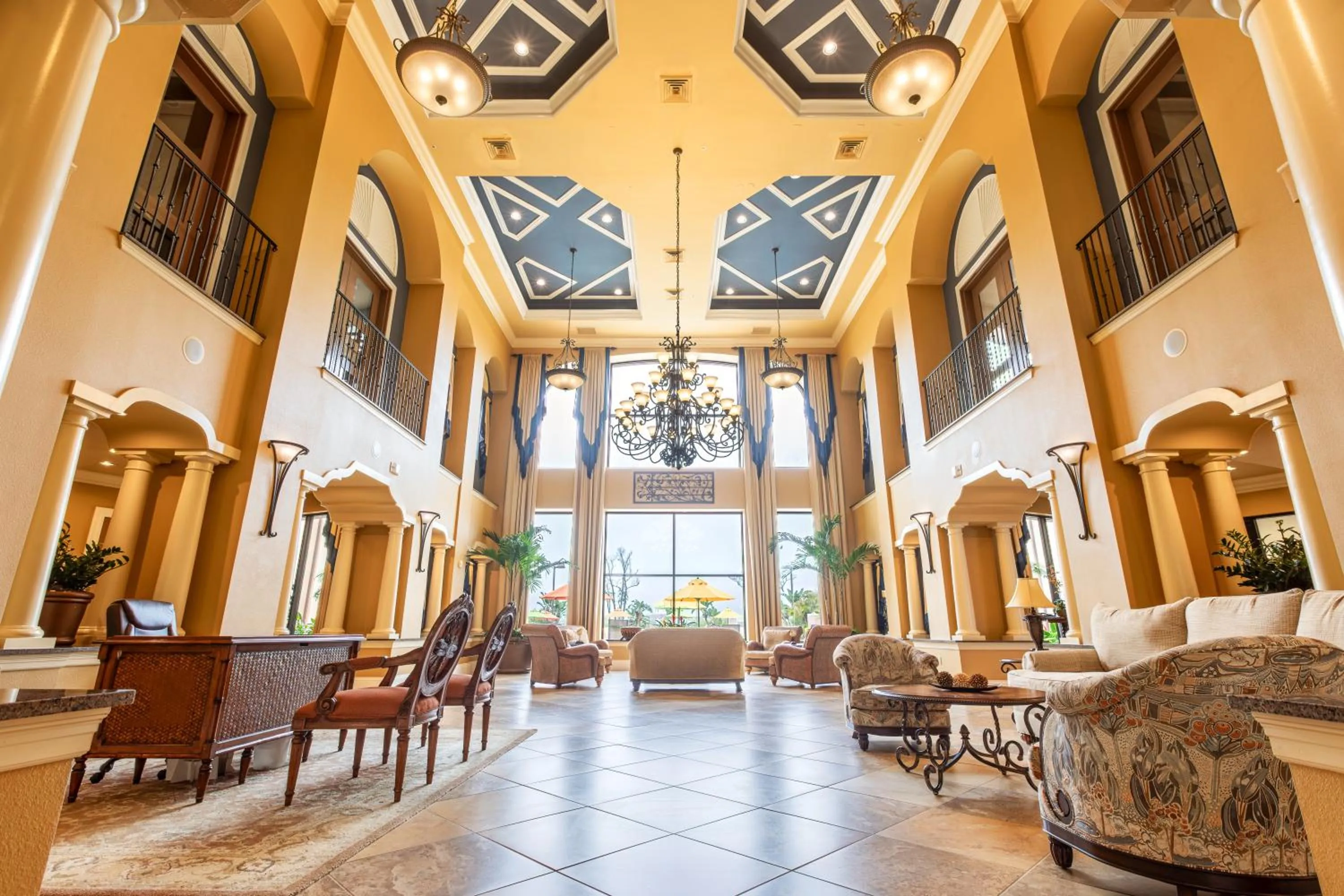 Seating area in The Berkley, Orlando