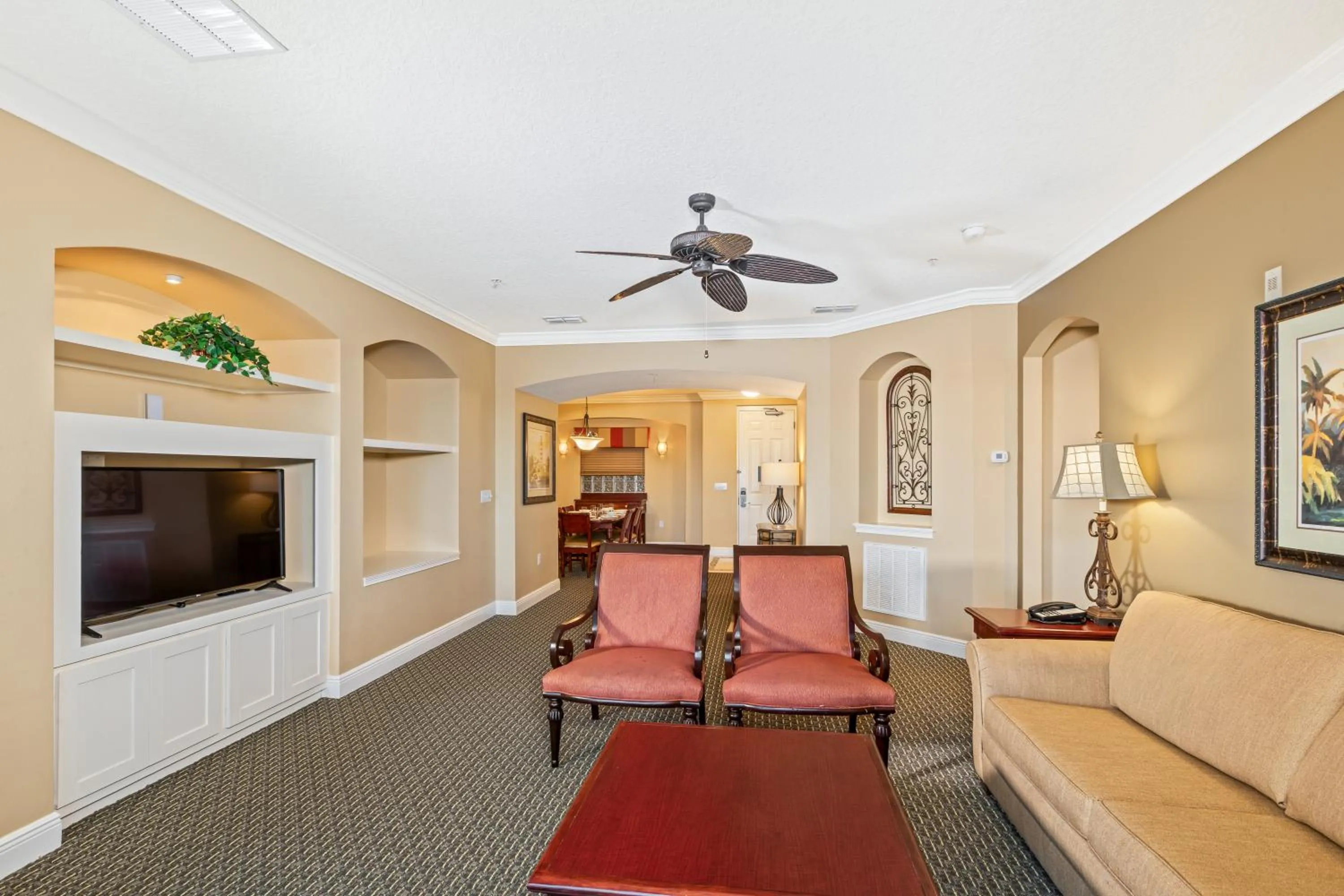 Living room in The Berkley, Orlando