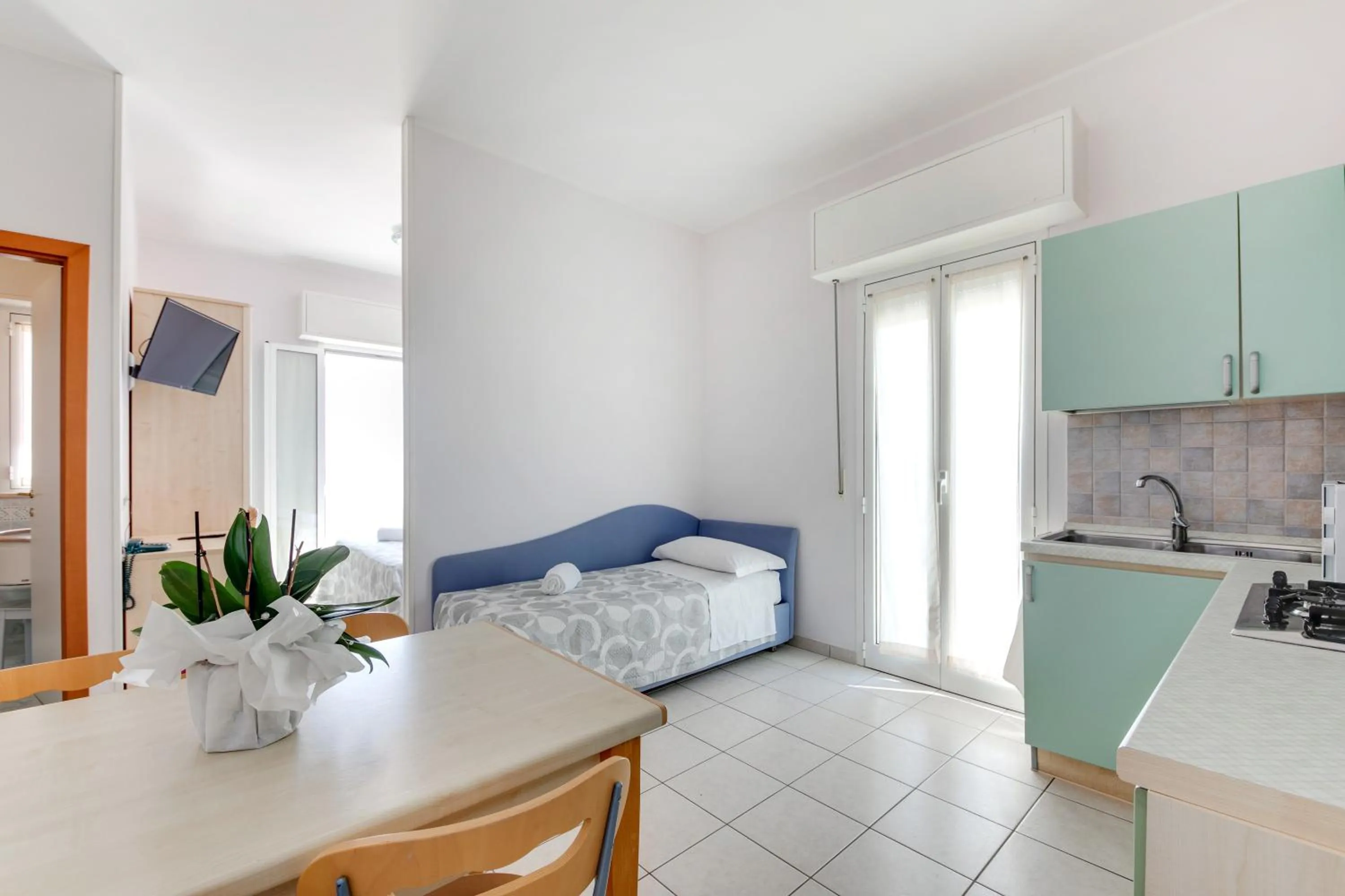 Kitchen or kitchenette in Residence Hotel Amalfi