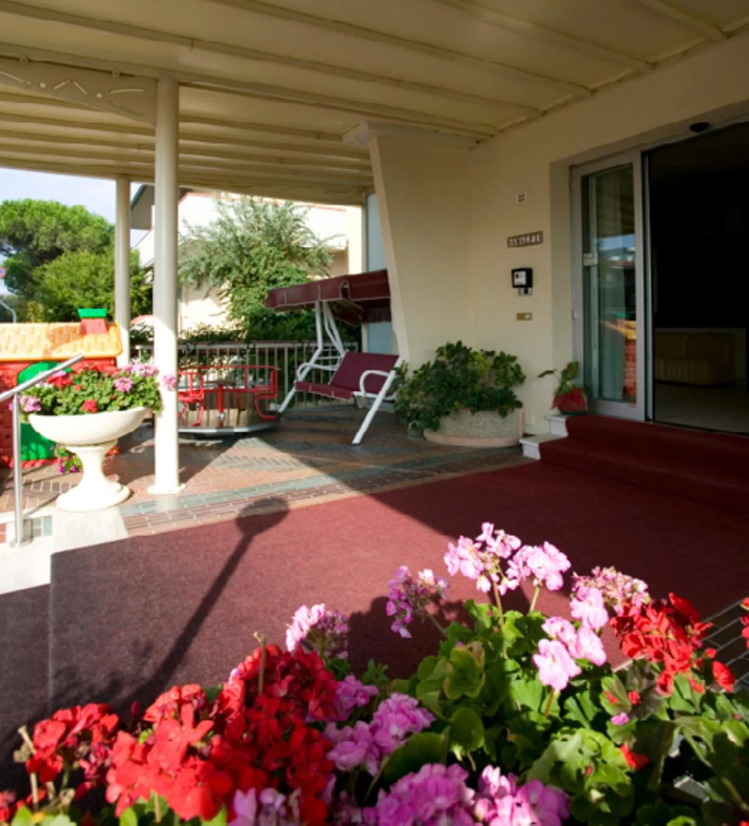 Patio in Residence Hotel Amalfi