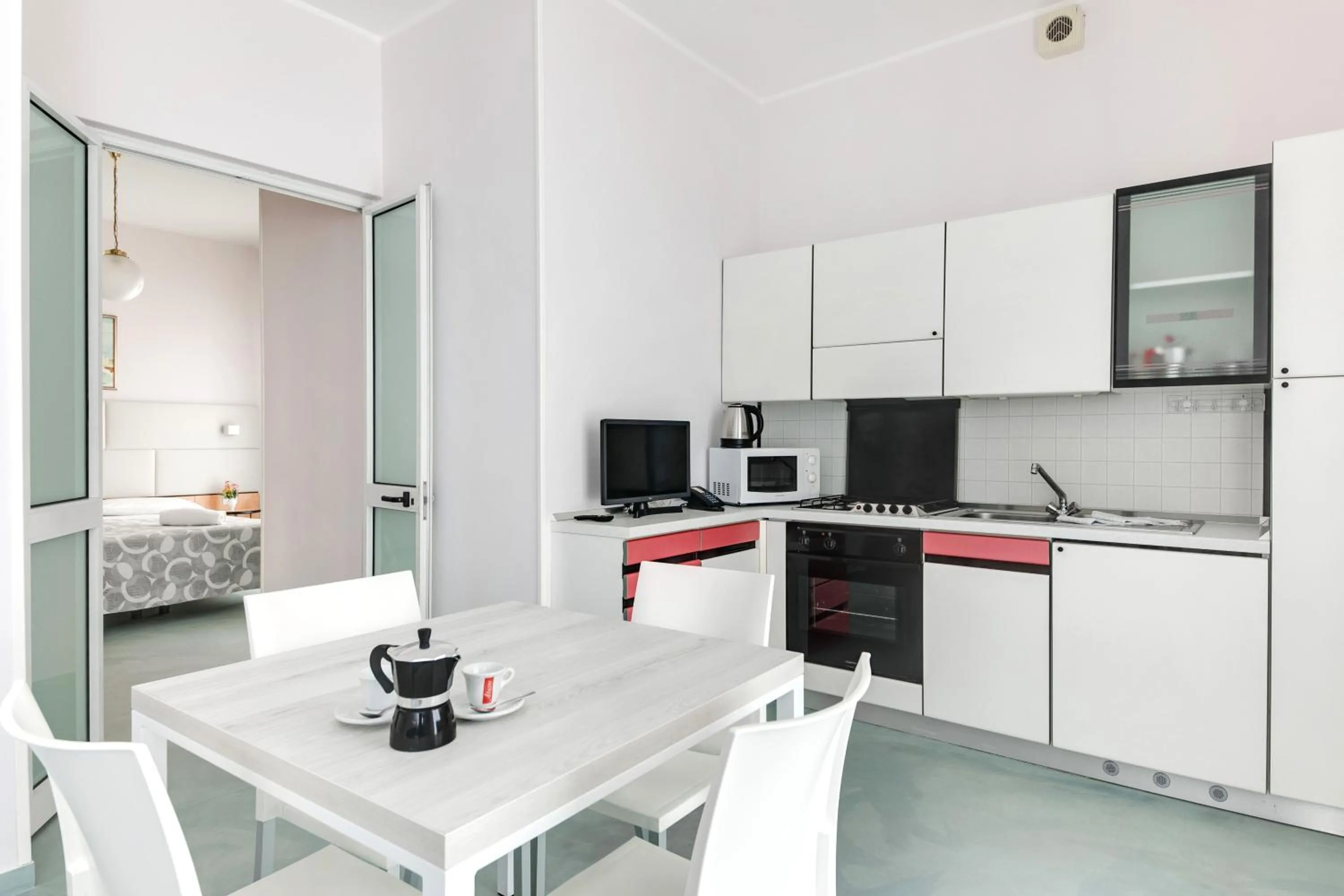 Kitchen or kitchenette in Residence Hotel Amalfi