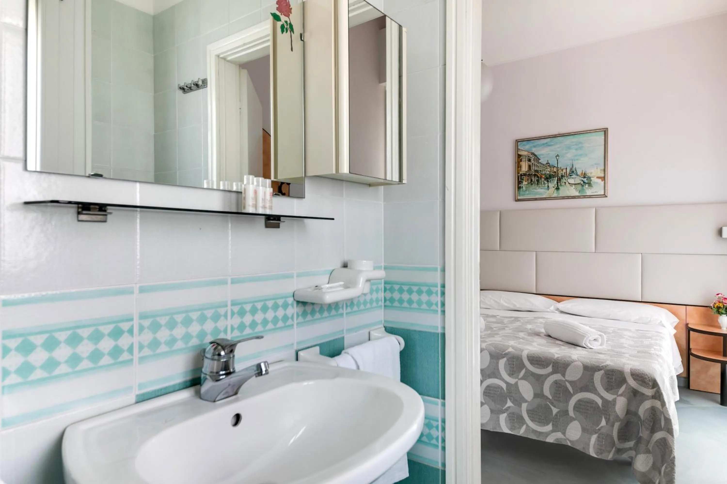 Bathroom in Residence Hotel Amalfi