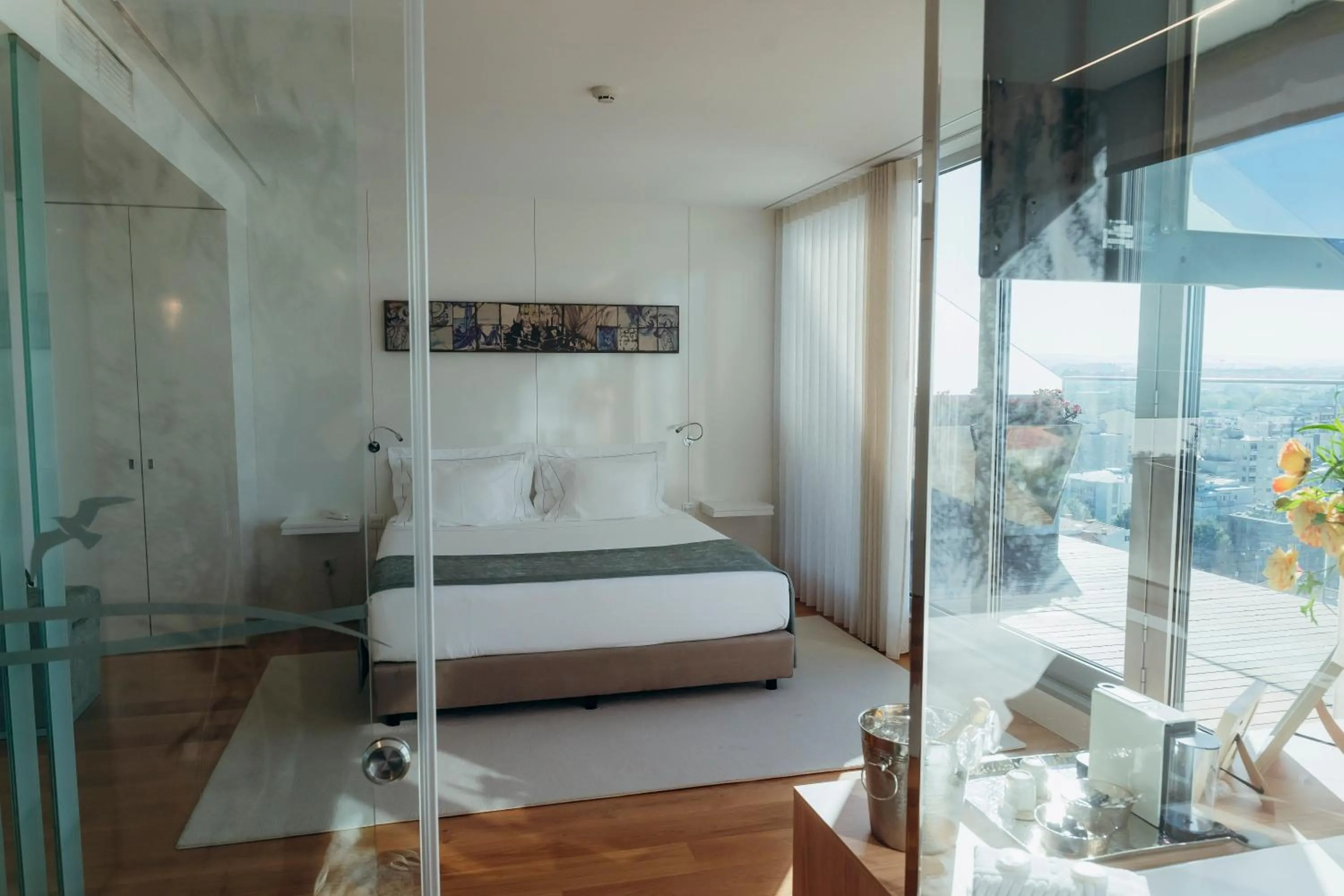 Bed in Hotel Costa Verde