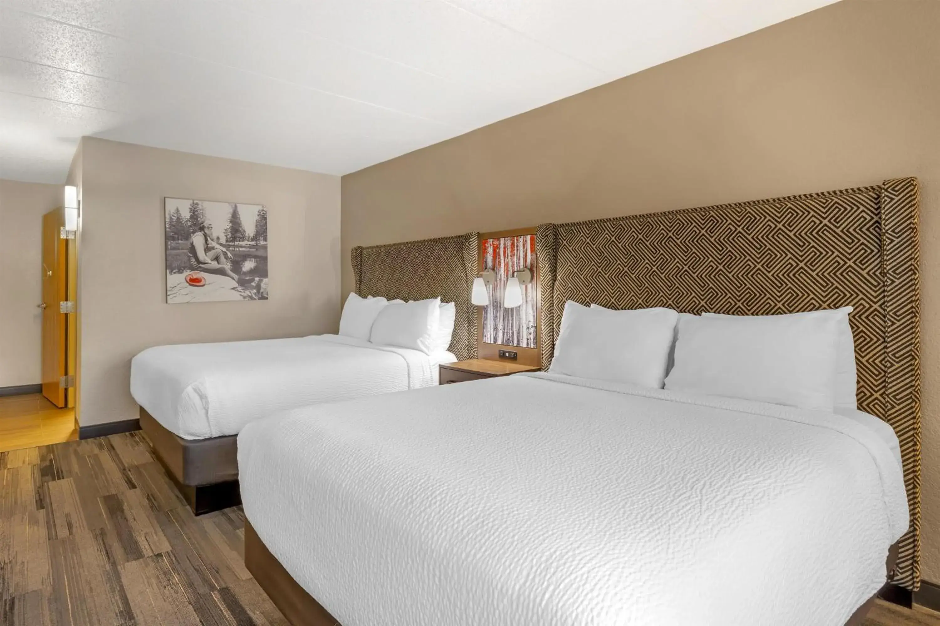 Queen Room with Two Queen Beds and Roll-In Shower - Disability Access in Best Western Plus McCall Lodge and Suites Queen Room with Two Queen Beds and Roll-In Shower - Disability Access in Best Western Plus McCall Lodge and Suites
