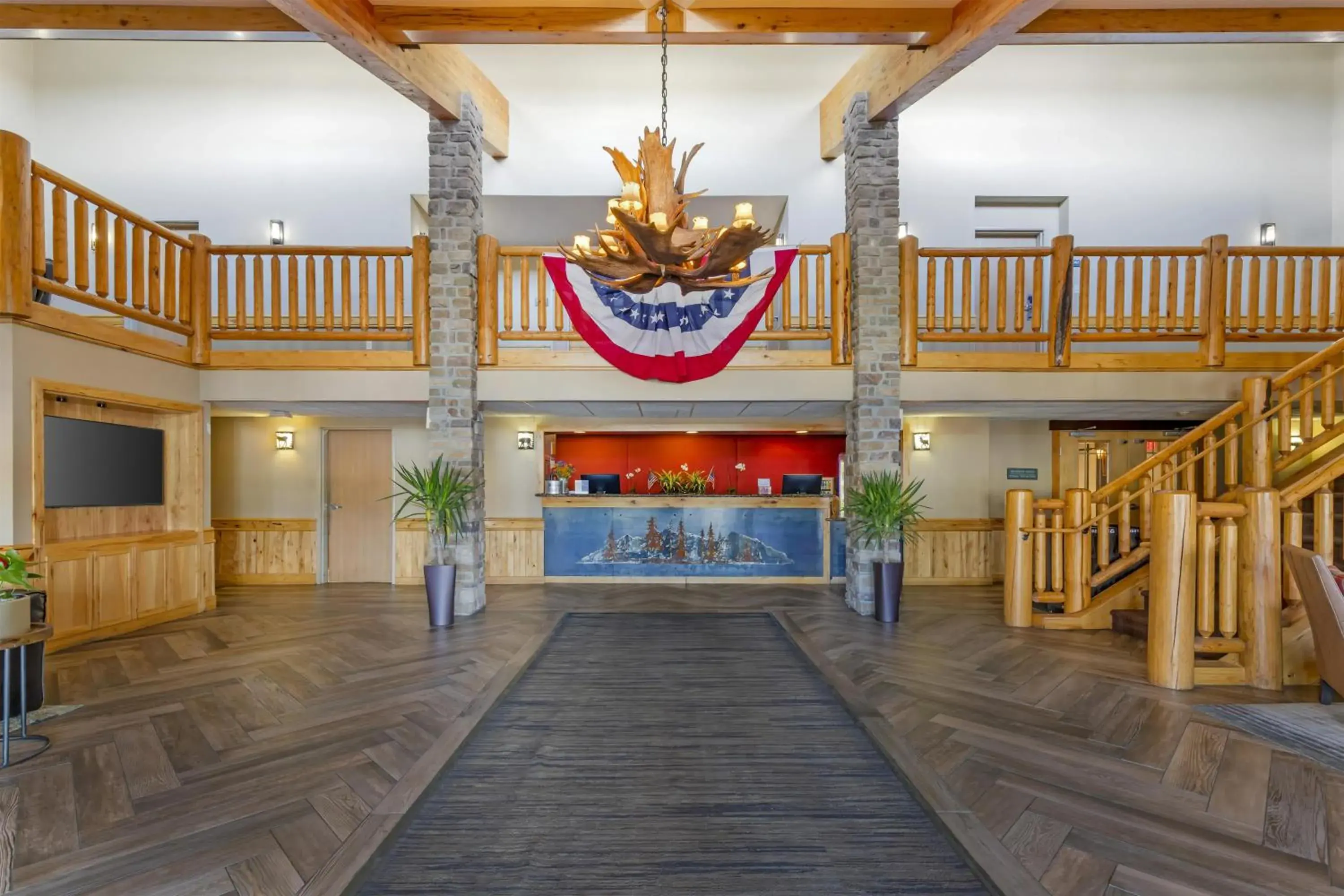 Lobby or reception in Best Western Plus McCall Lodge and Suites Lobby or reception in Best Western Plus McCall Lodge and Suites