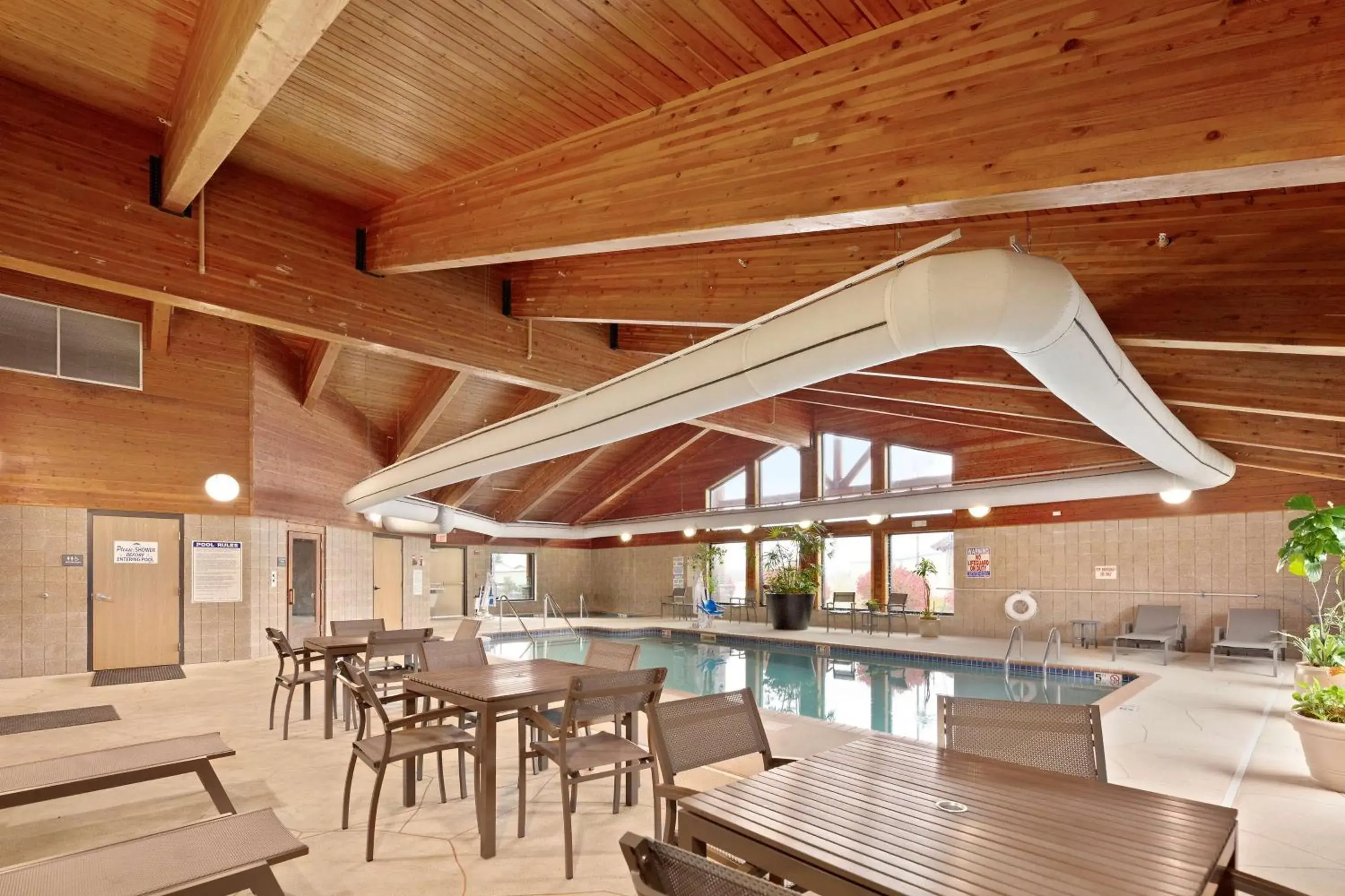 Pool view in Best Western Plus McCall Lodge and Suites Pool view in Best Western Plus McCall Lodge and Suites