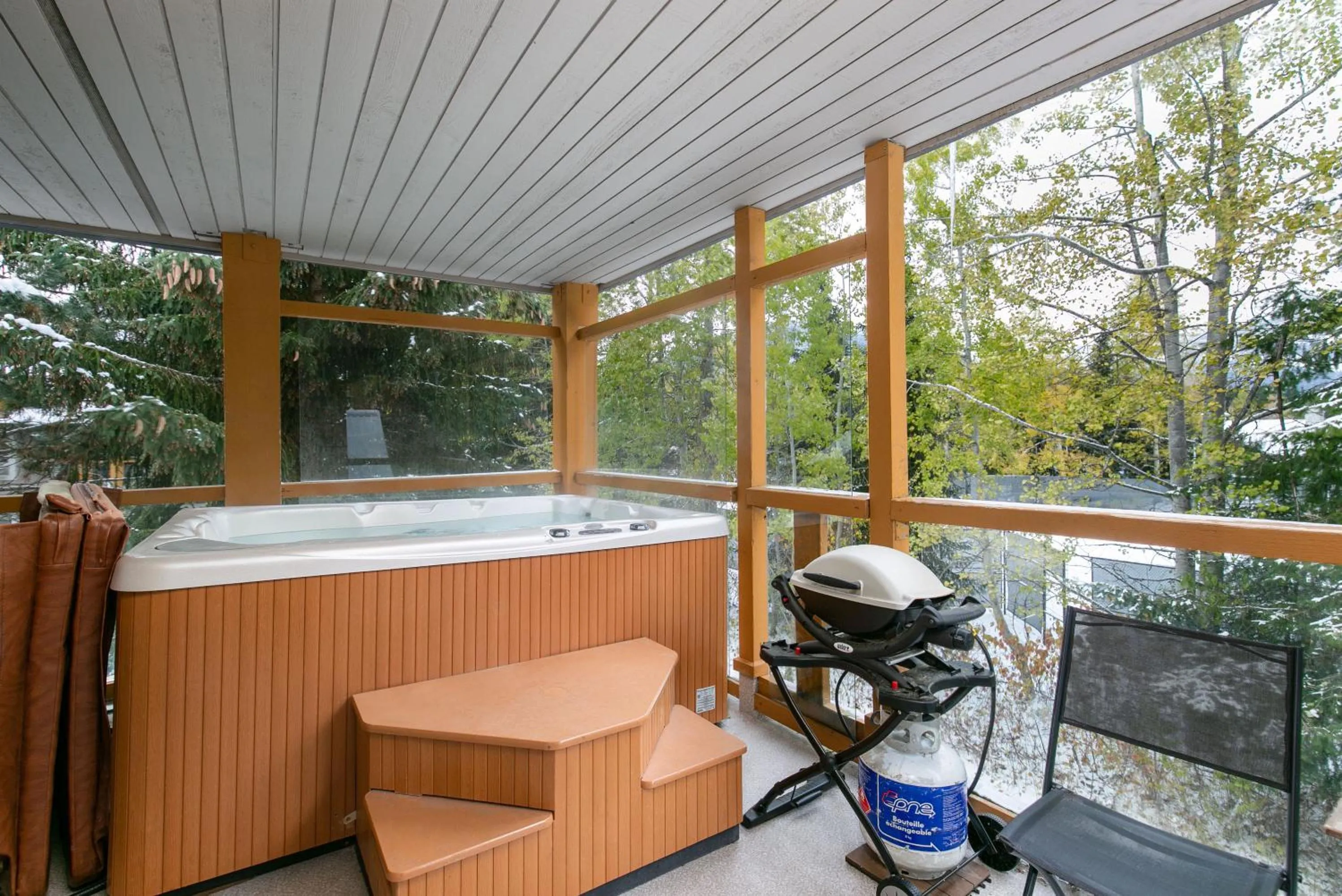 Hot Tub in Glaciers Reach by Allseason Vacation Rentals