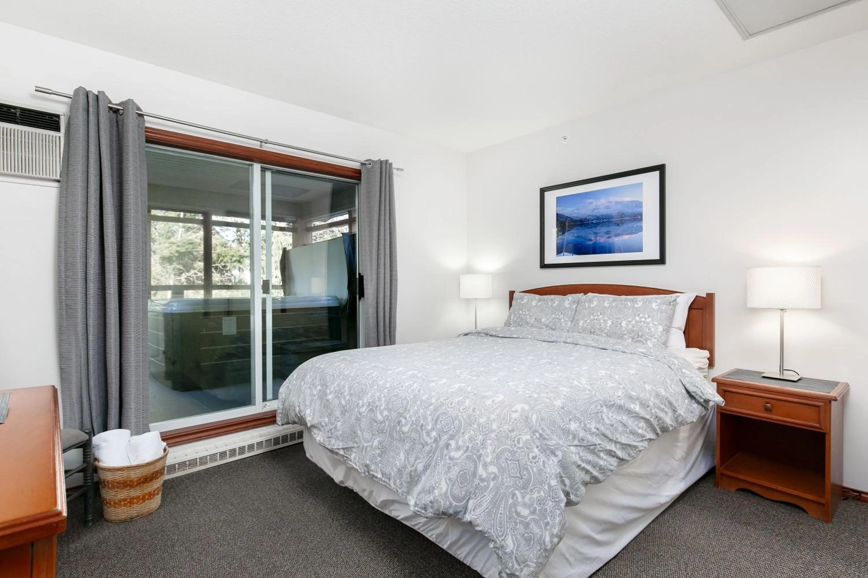 Bedroom, Bed in Glaciers Reach by Allseason Vacation Rentals