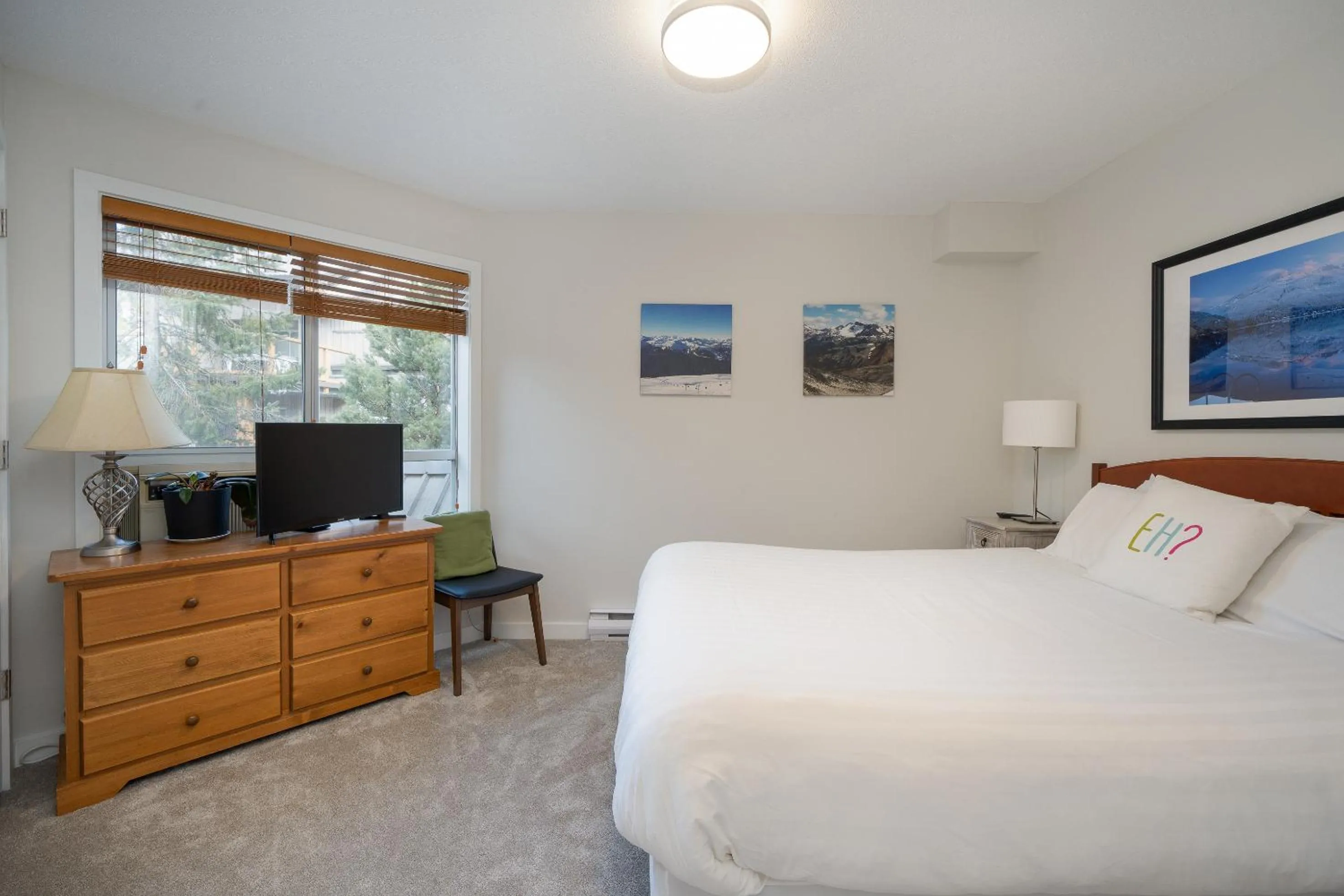 Bedroom, Bed in Glaciers Reach by Allseason Vacation Rentals