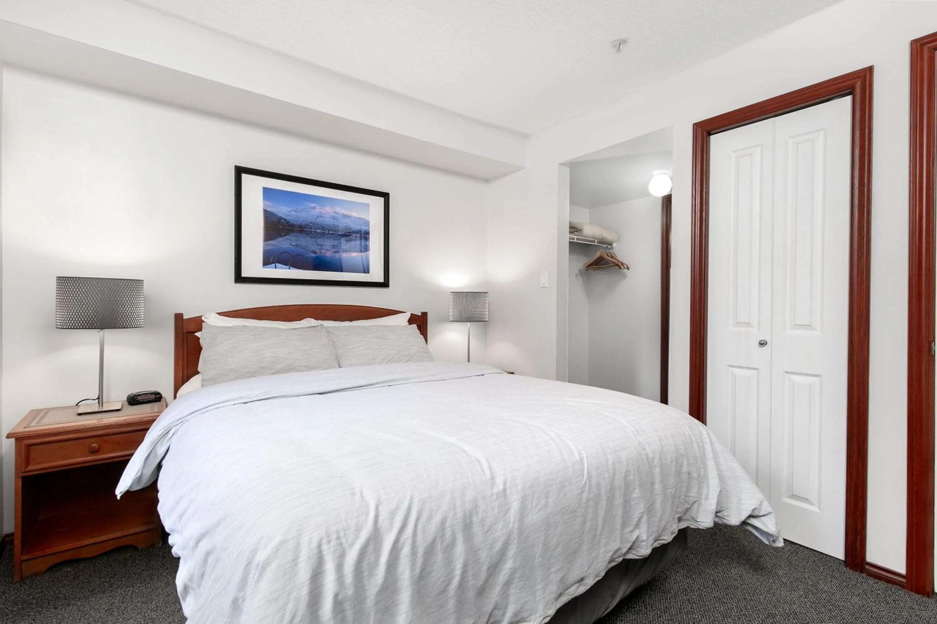 Bedroom, Bed in Glaciers Reach by Allseason Vacation Rentals