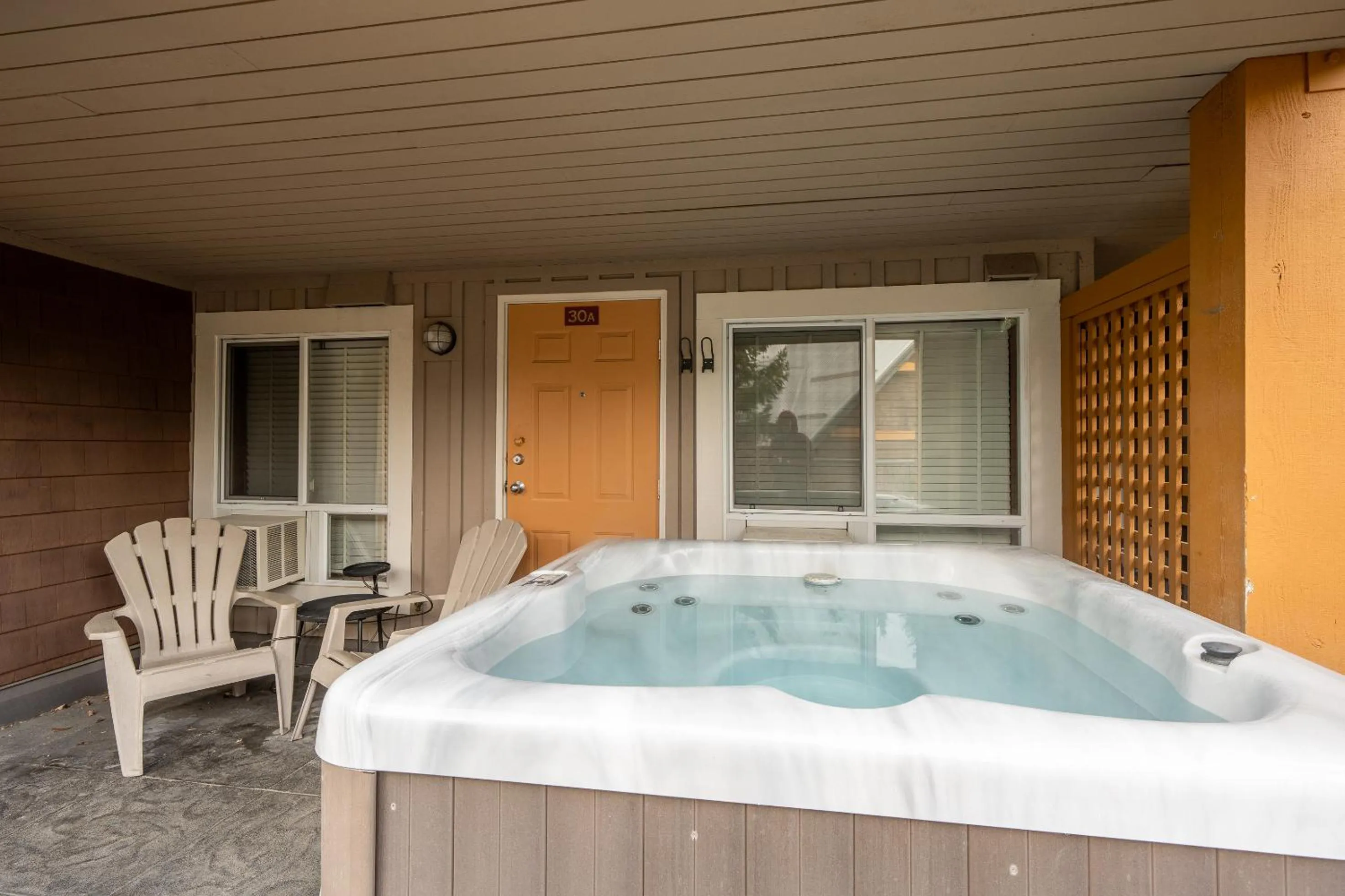 Hot Tub in Glaciers Reach by Allseason Vacation Rentals
