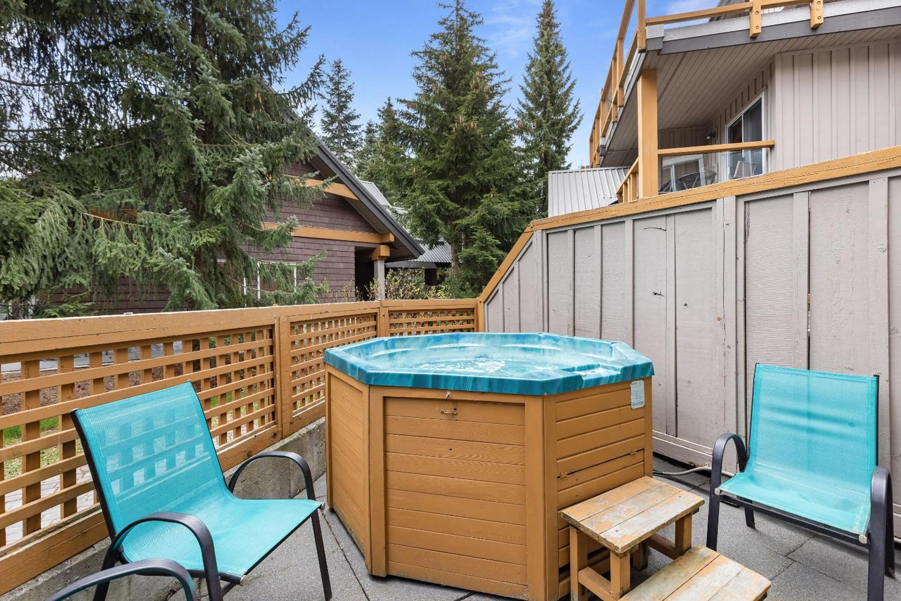 Hot Tub in Glaciers Reach by Allseason Vacation Rentals