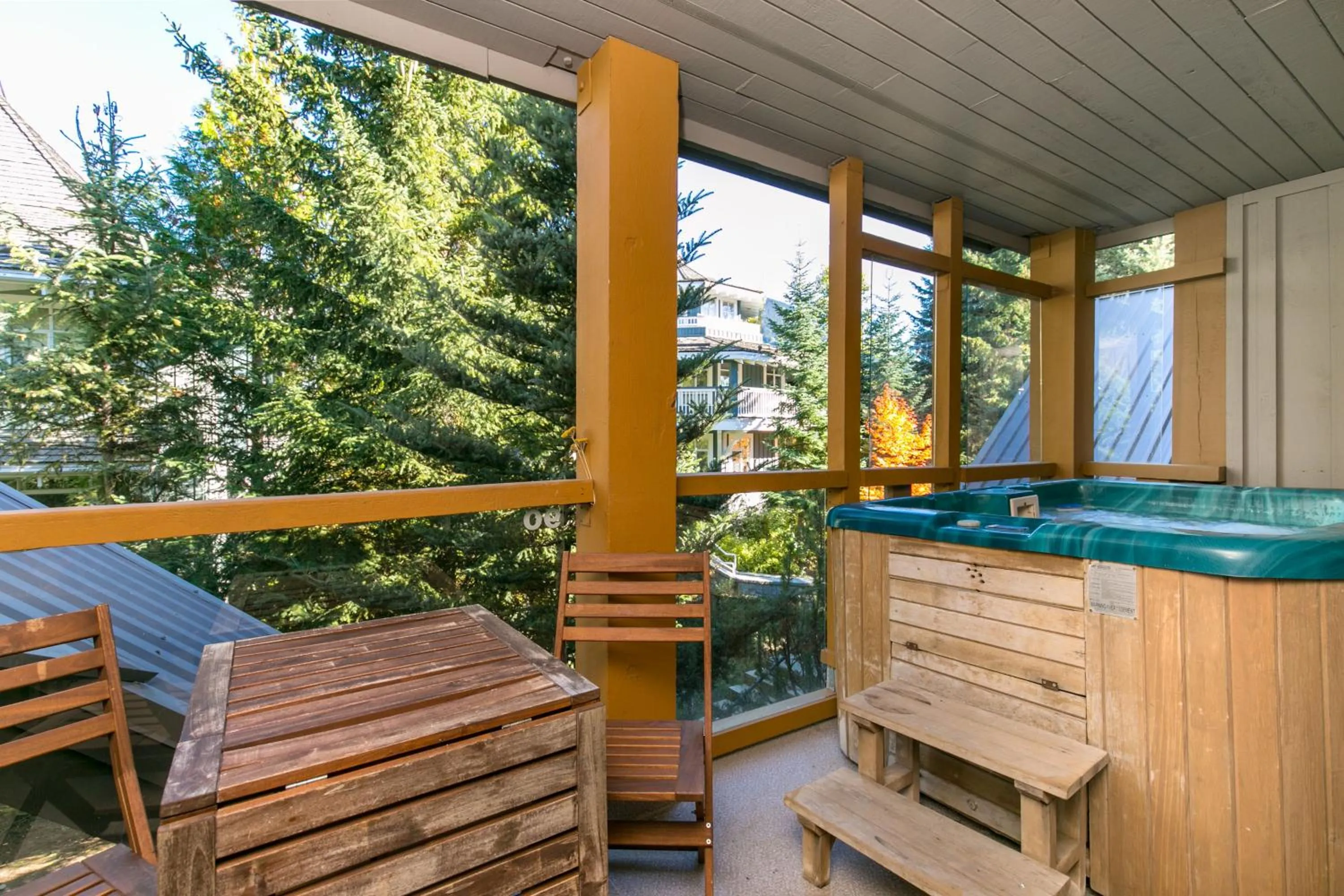 Hot Tub in Glaciers Reach by Allseason Vacation Rentals