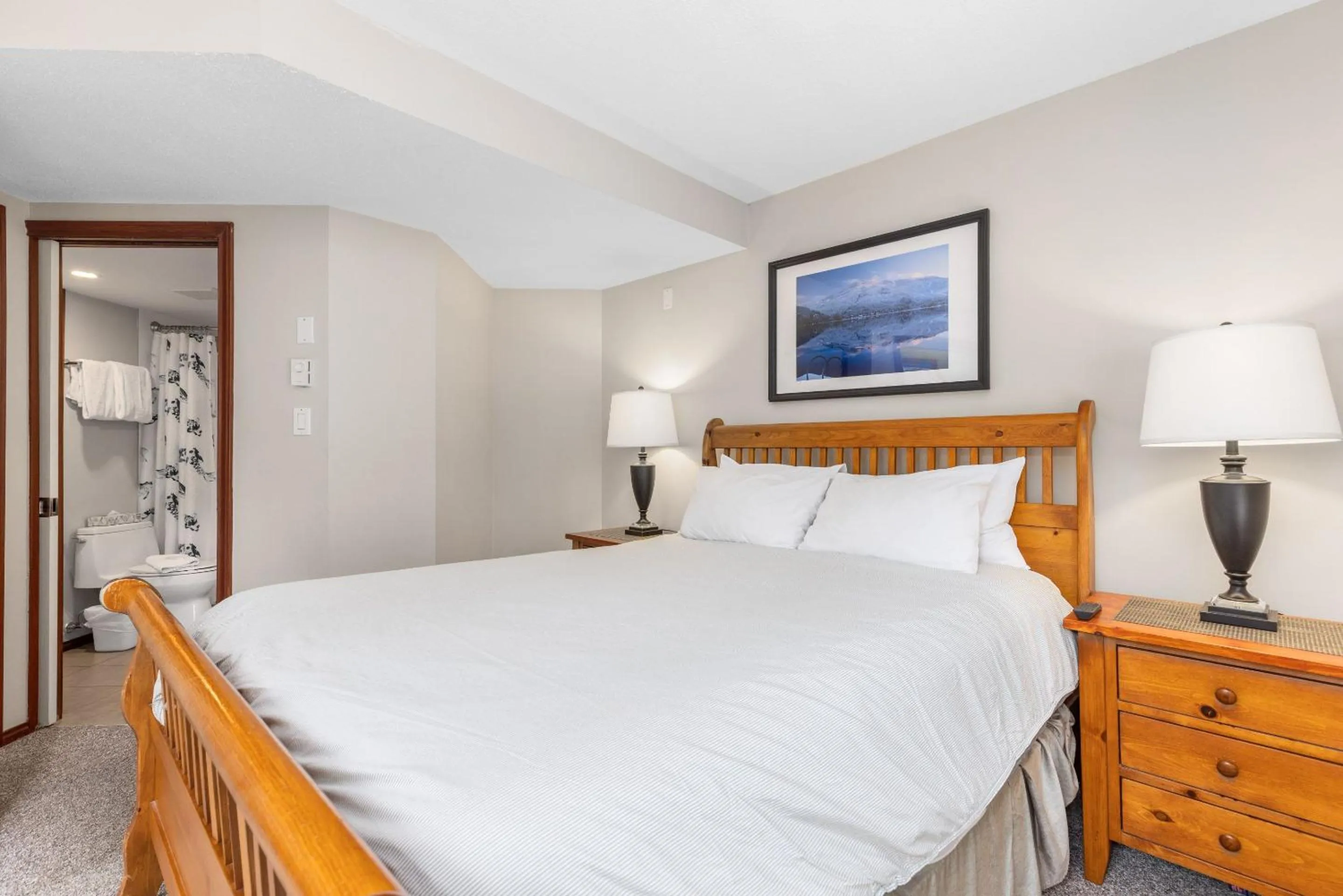 Bedroom, Bed in Glaciers Reach by Allseason Vacation Rentals