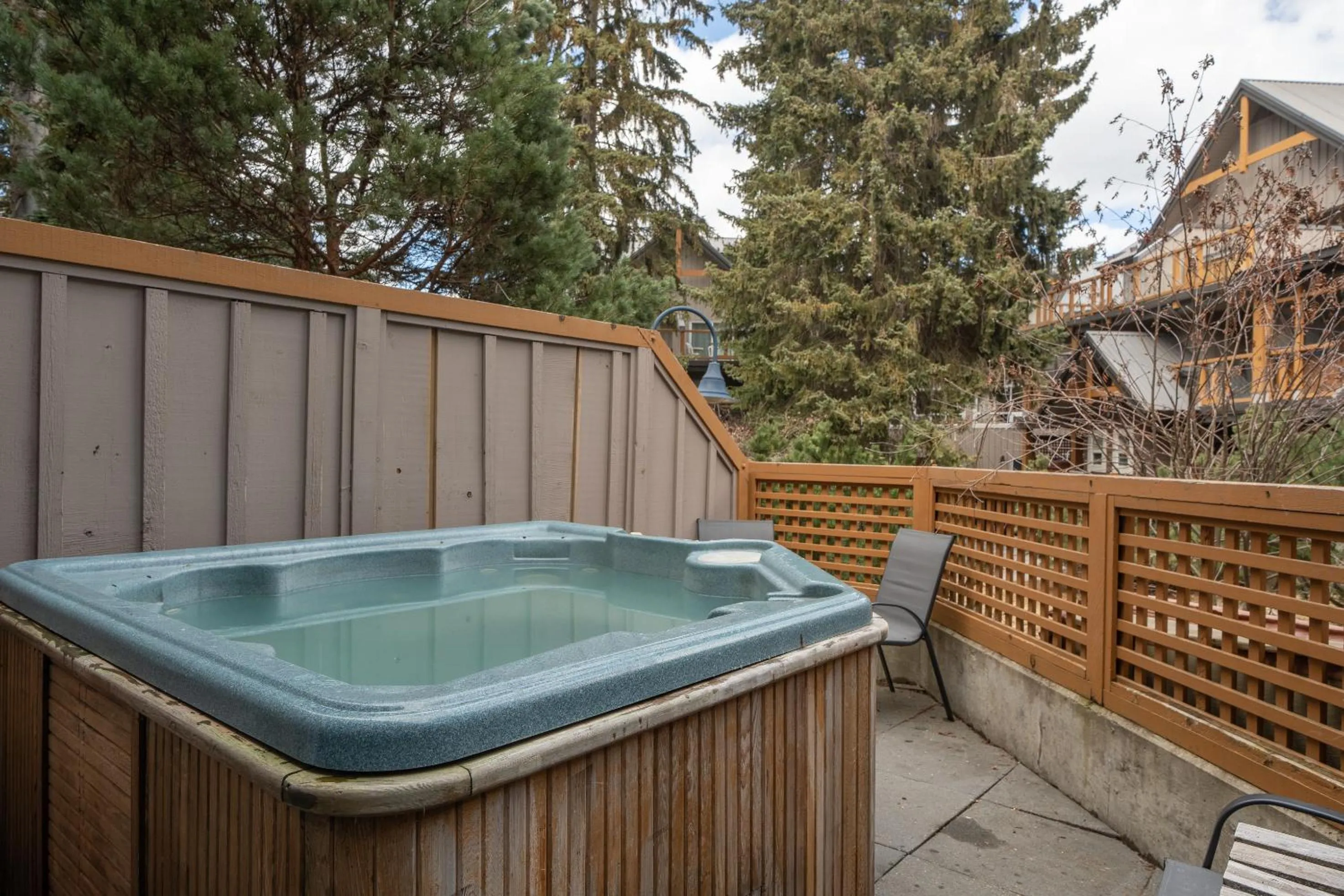 Hot Tub in Glaciers Reach by Allseason Vacation Rentals