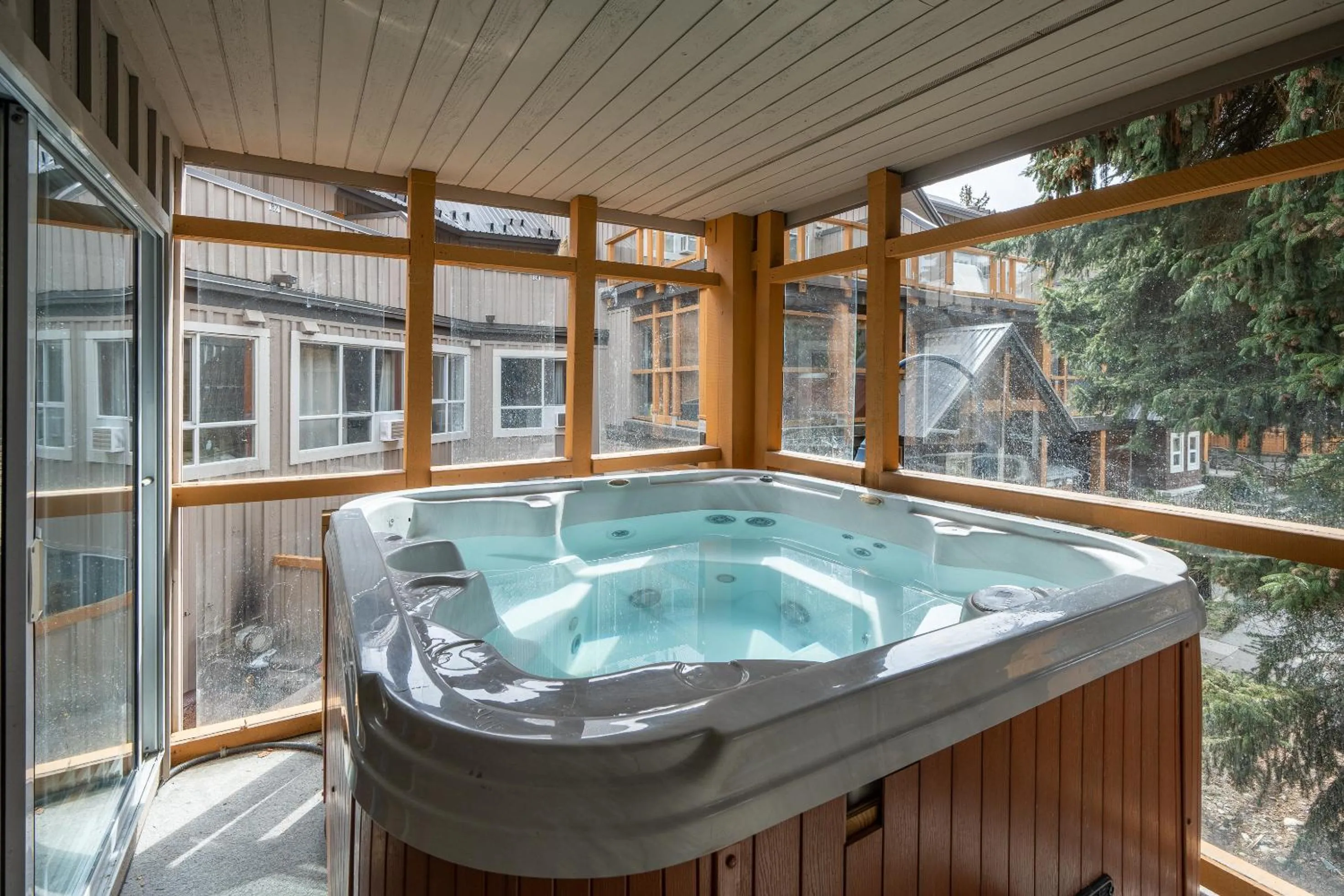 Hot Tub in Glaciers Reach by Allseason Vacation Rentals