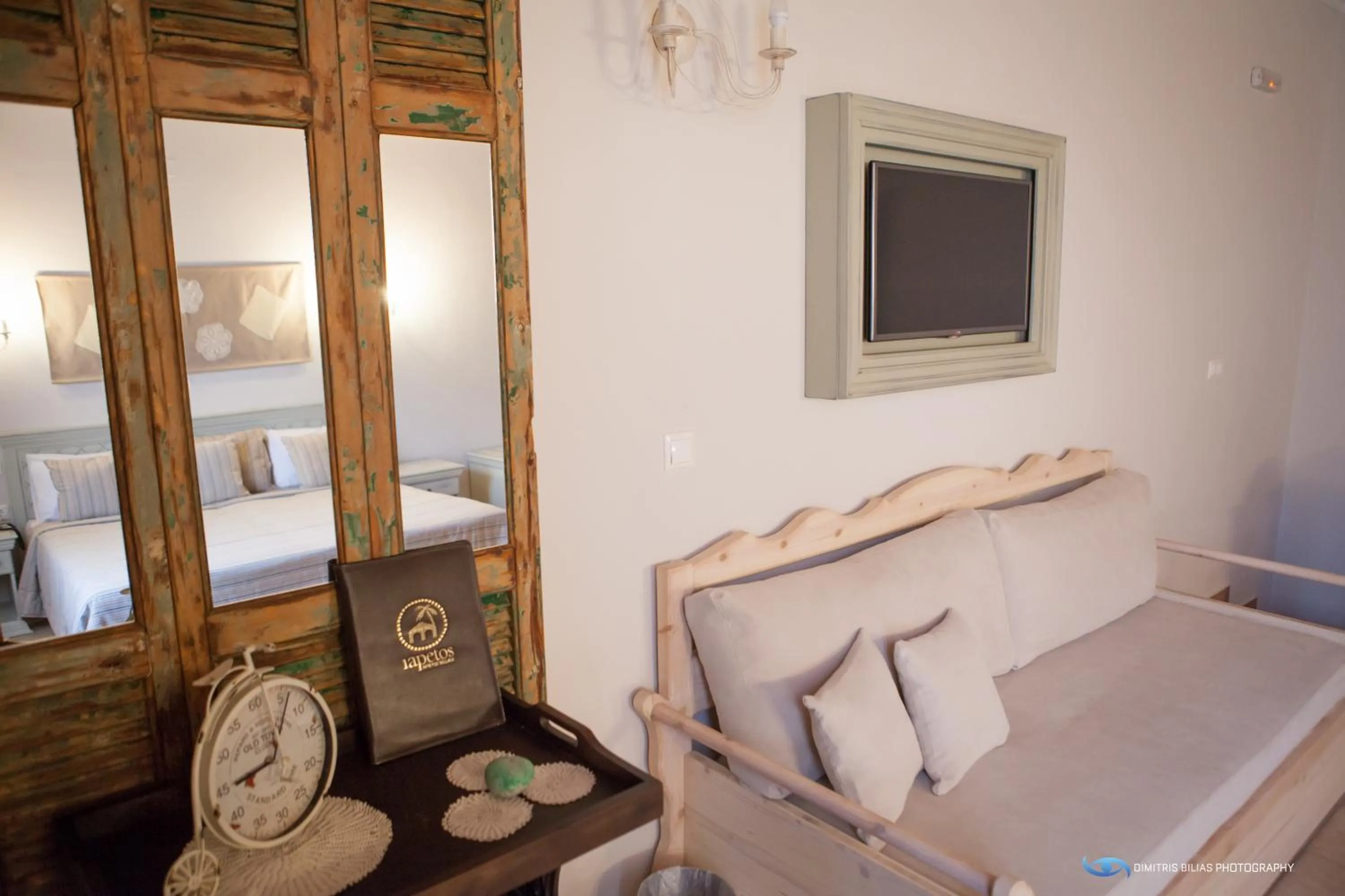 Bed in Iapetos Village