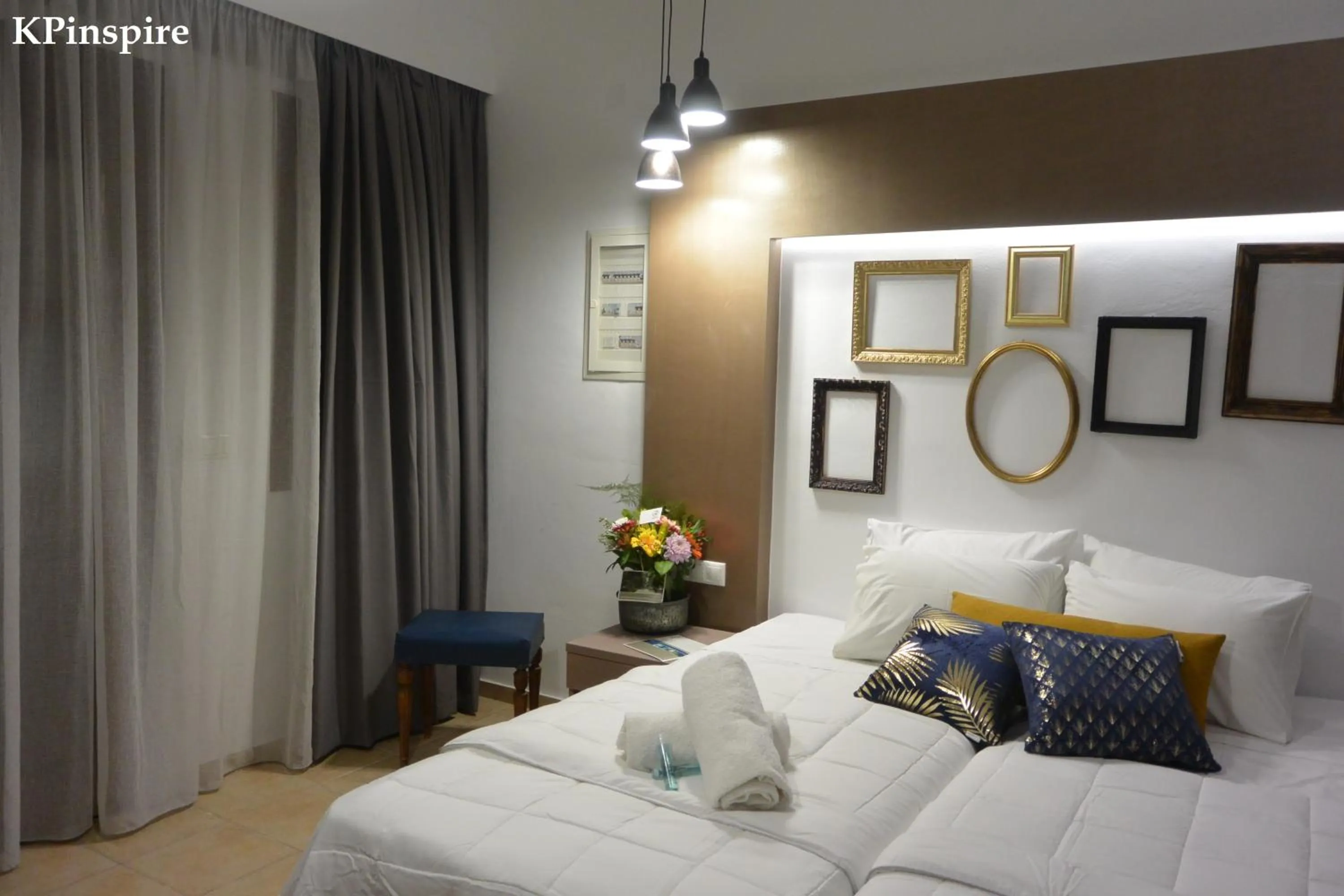 Bed in Iapetos Village