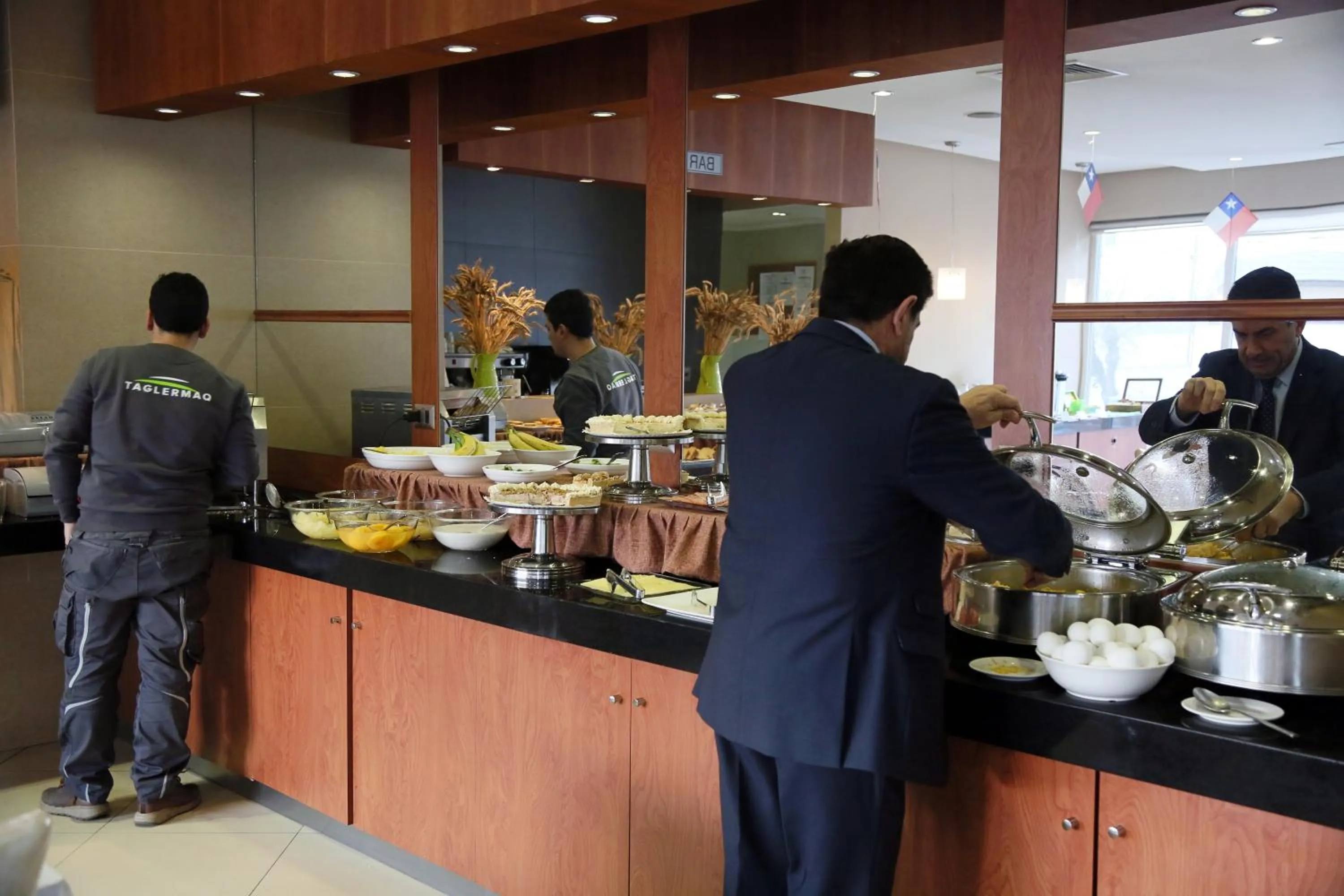 Breakfast in Ecohotel Talca