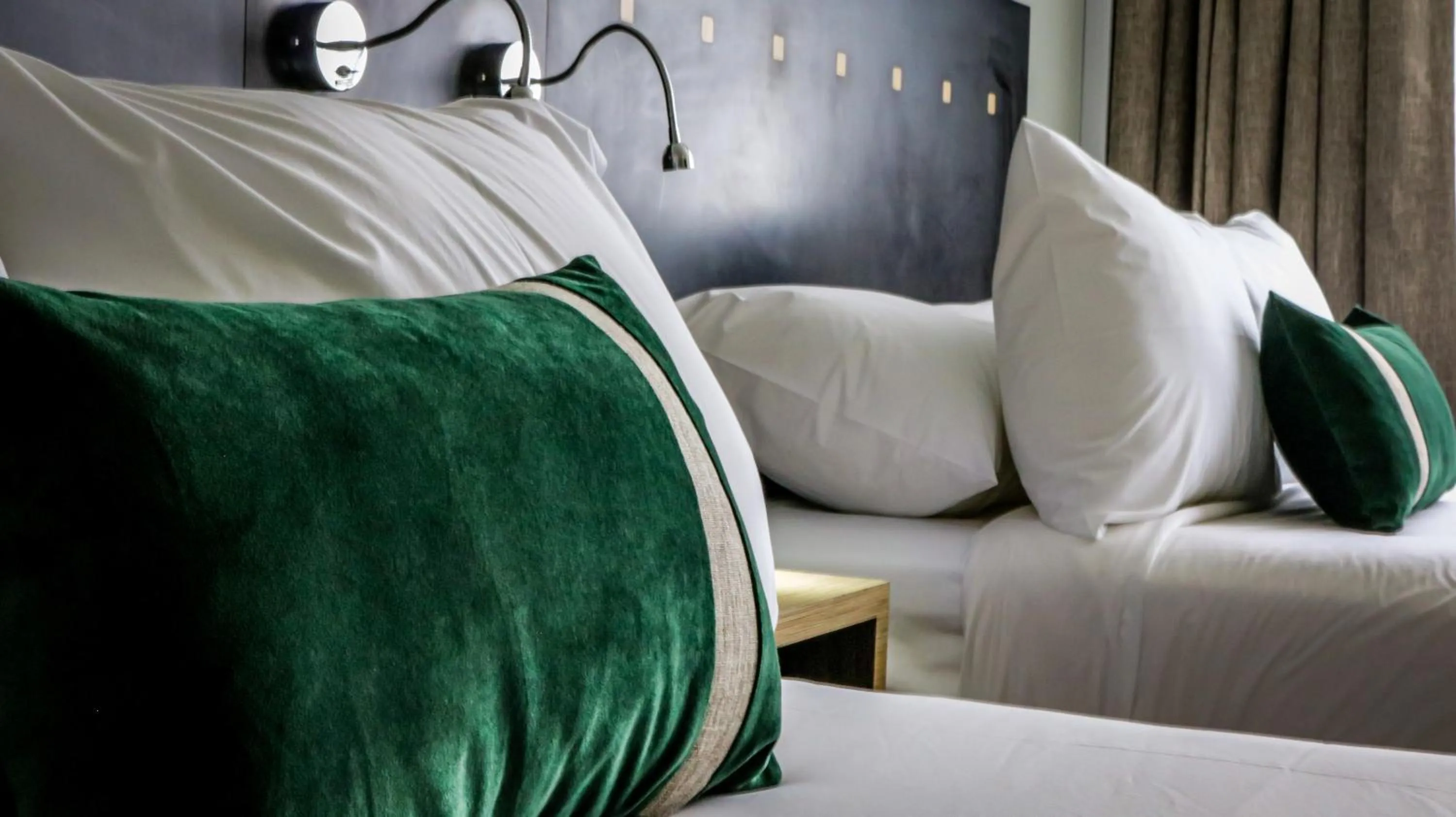 Bed in Ecohotel Talca