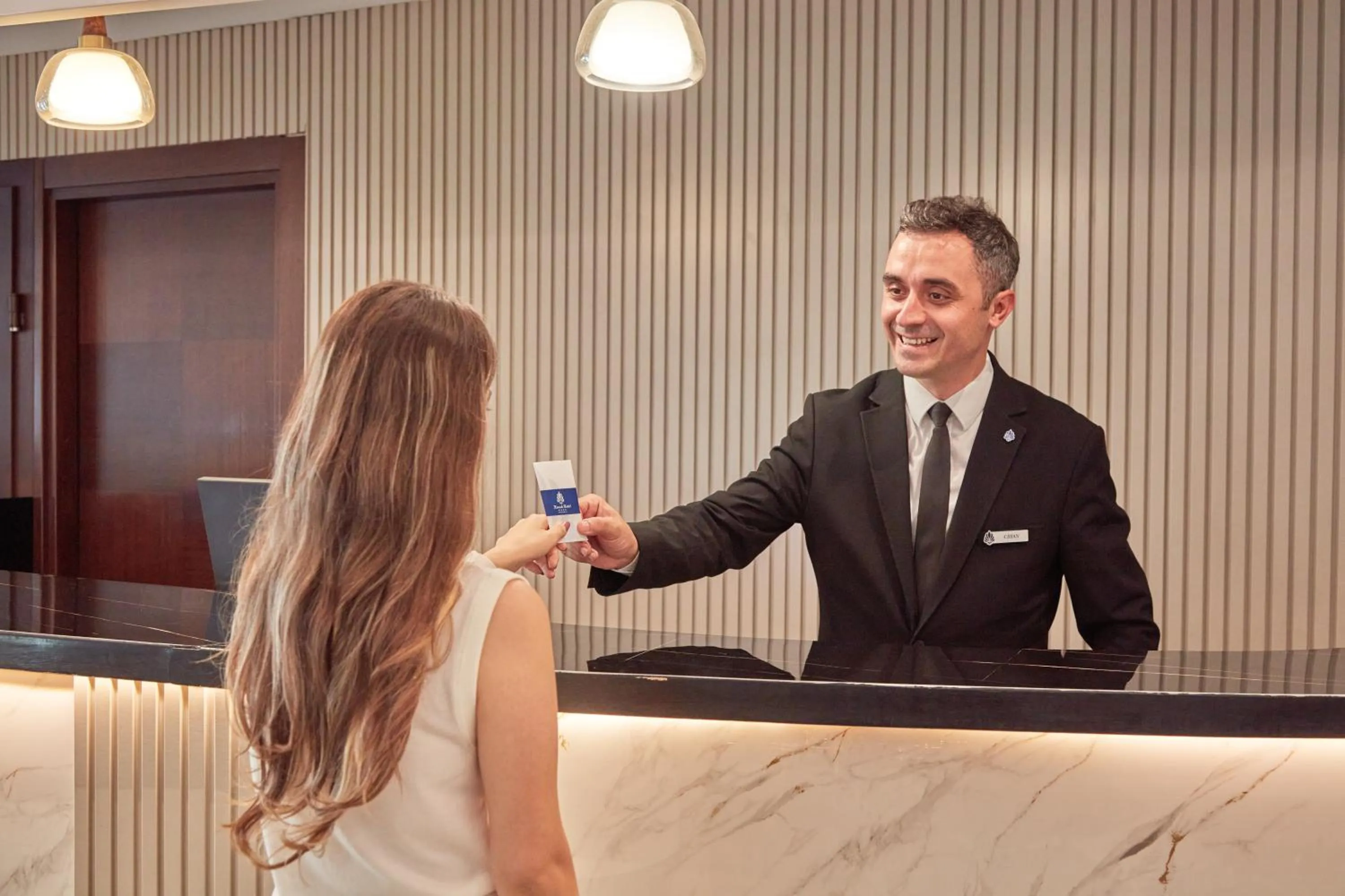 Staff in Konak Hotel Taksim