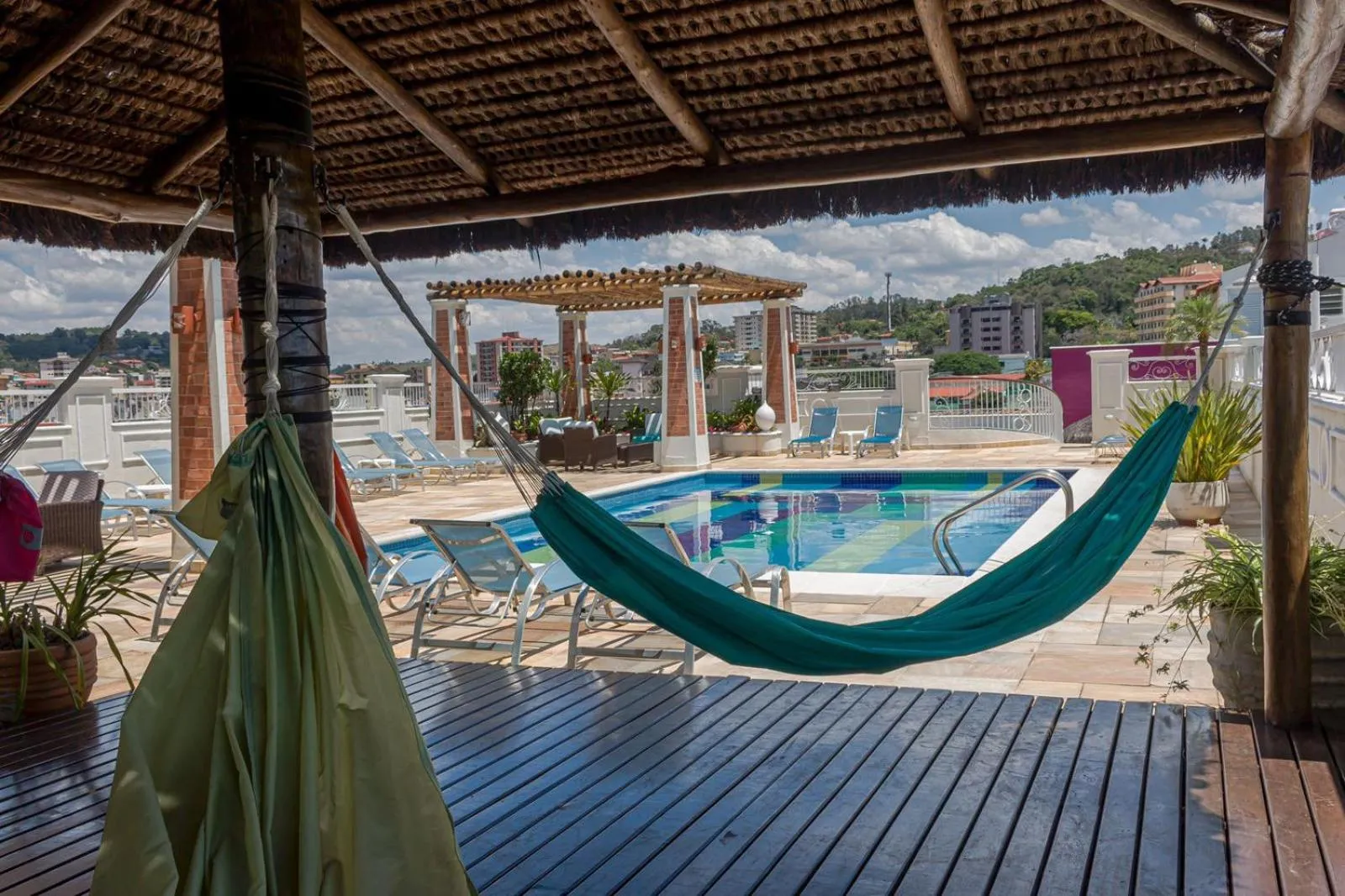 Swimming pool in Hotel Firenze