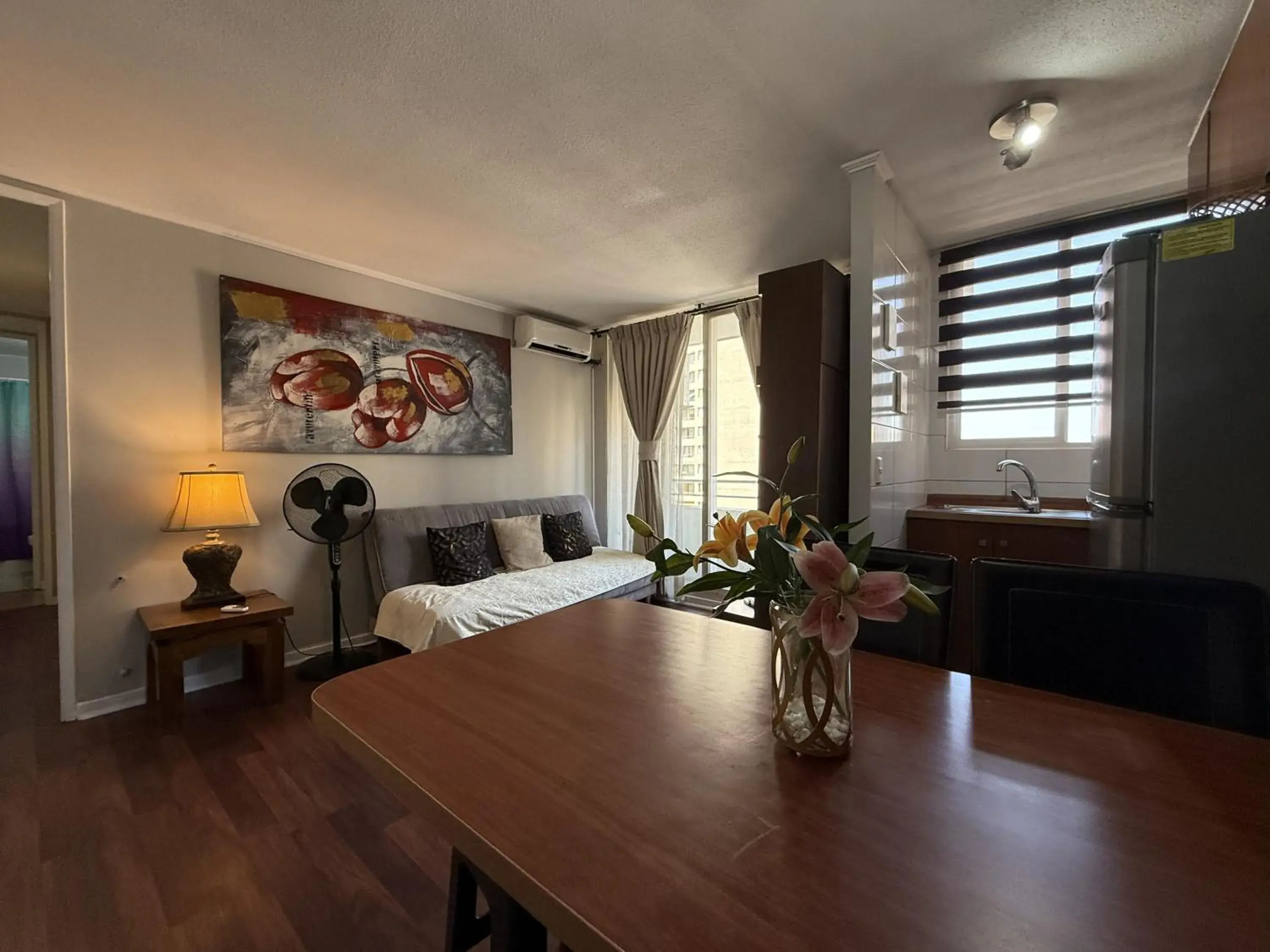 Living room, Bed in VR Suite Santiago Living room, Bed in VR Suite Santiago