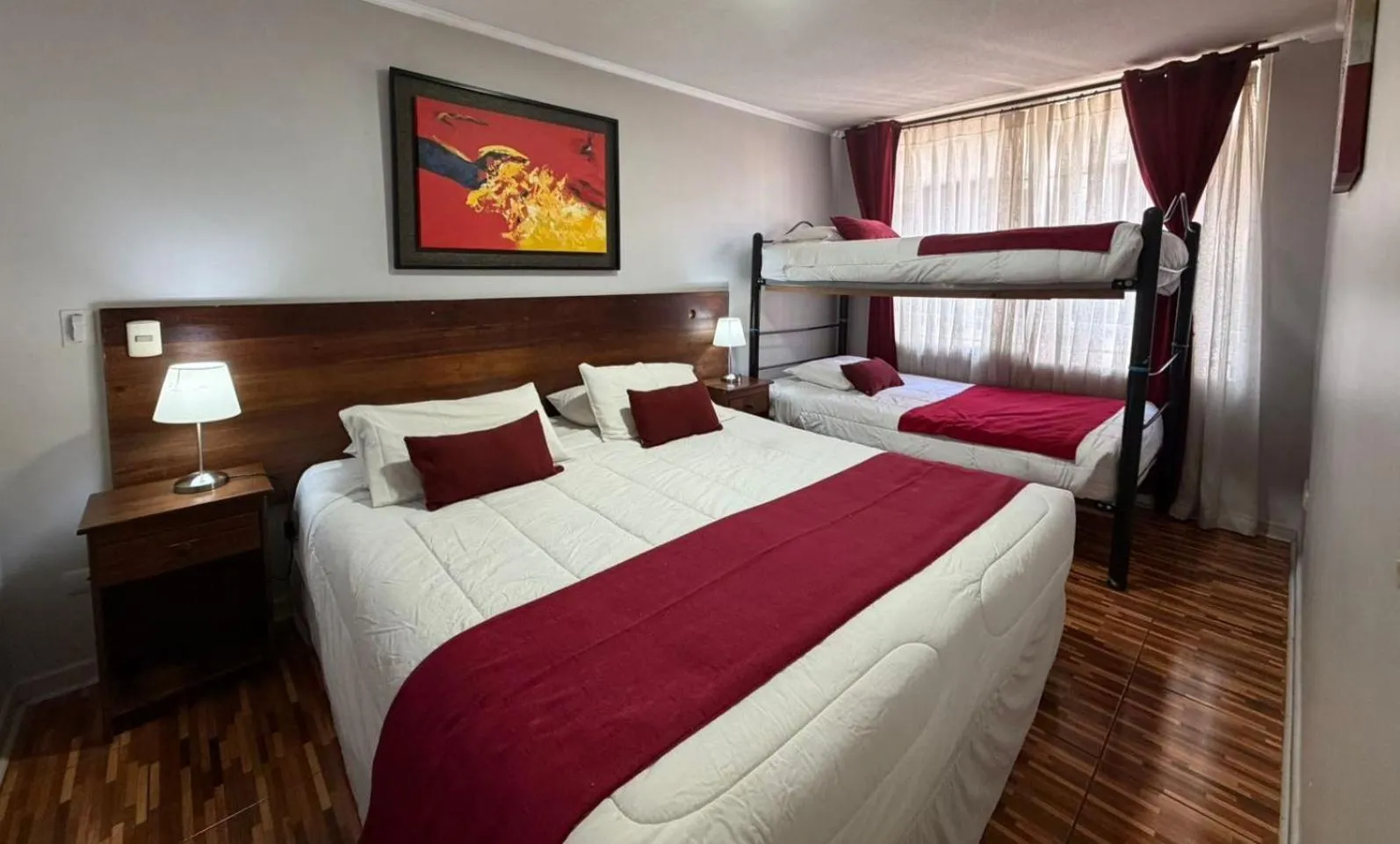 Bed in VR Suite Santiago