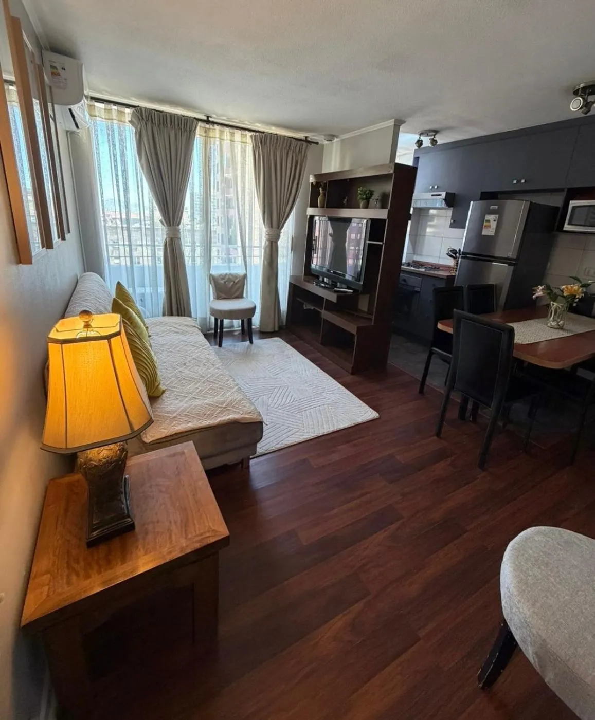 TV and multimedia, Bed in VR Suite Santiago