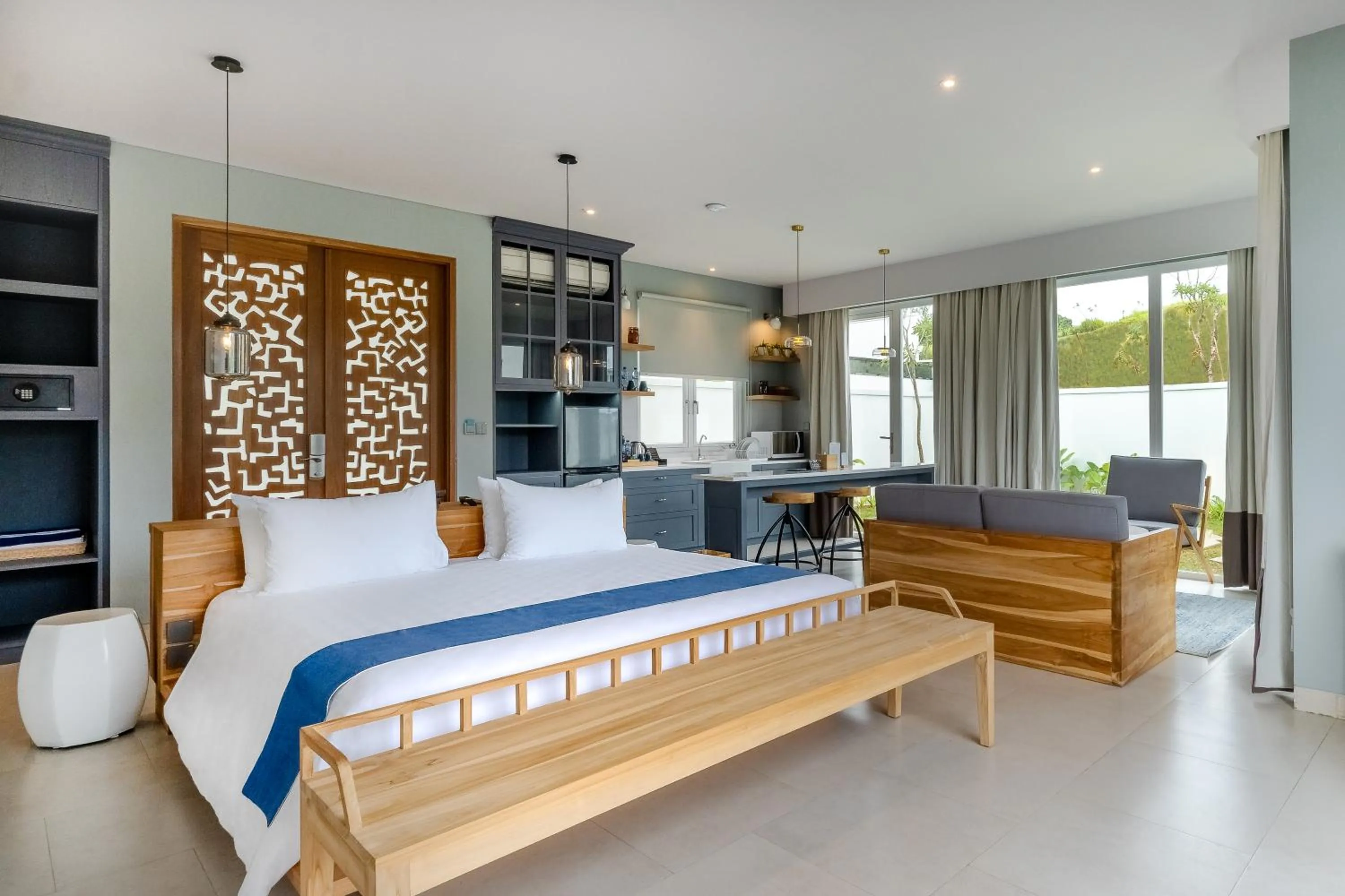 Bedroom, Bed in Novus Jiva Anyer