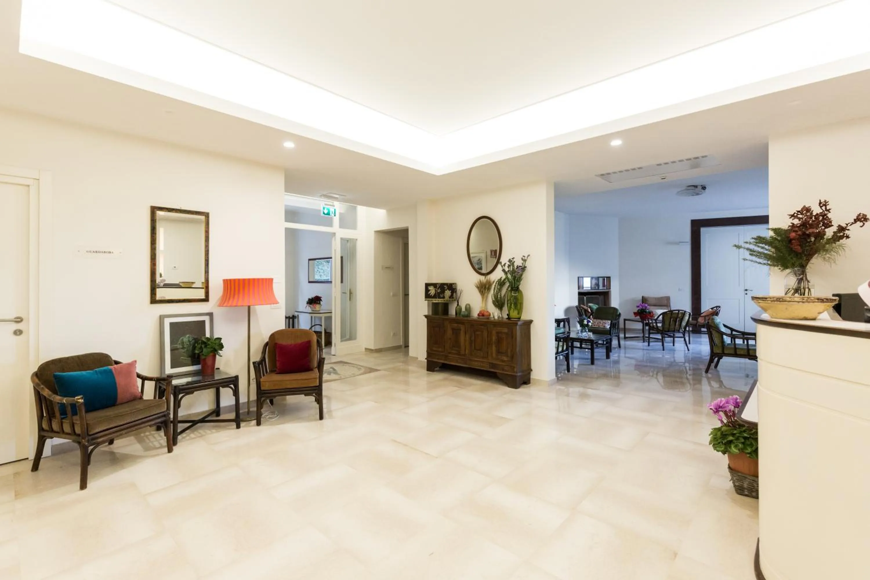 Lobby or reception in Villa Cavalletti