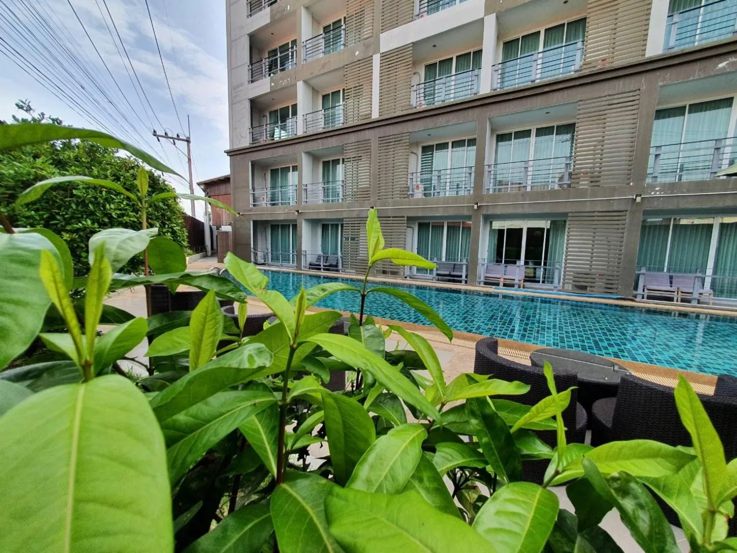 Swimming pool in Retreat Resort Pattaya