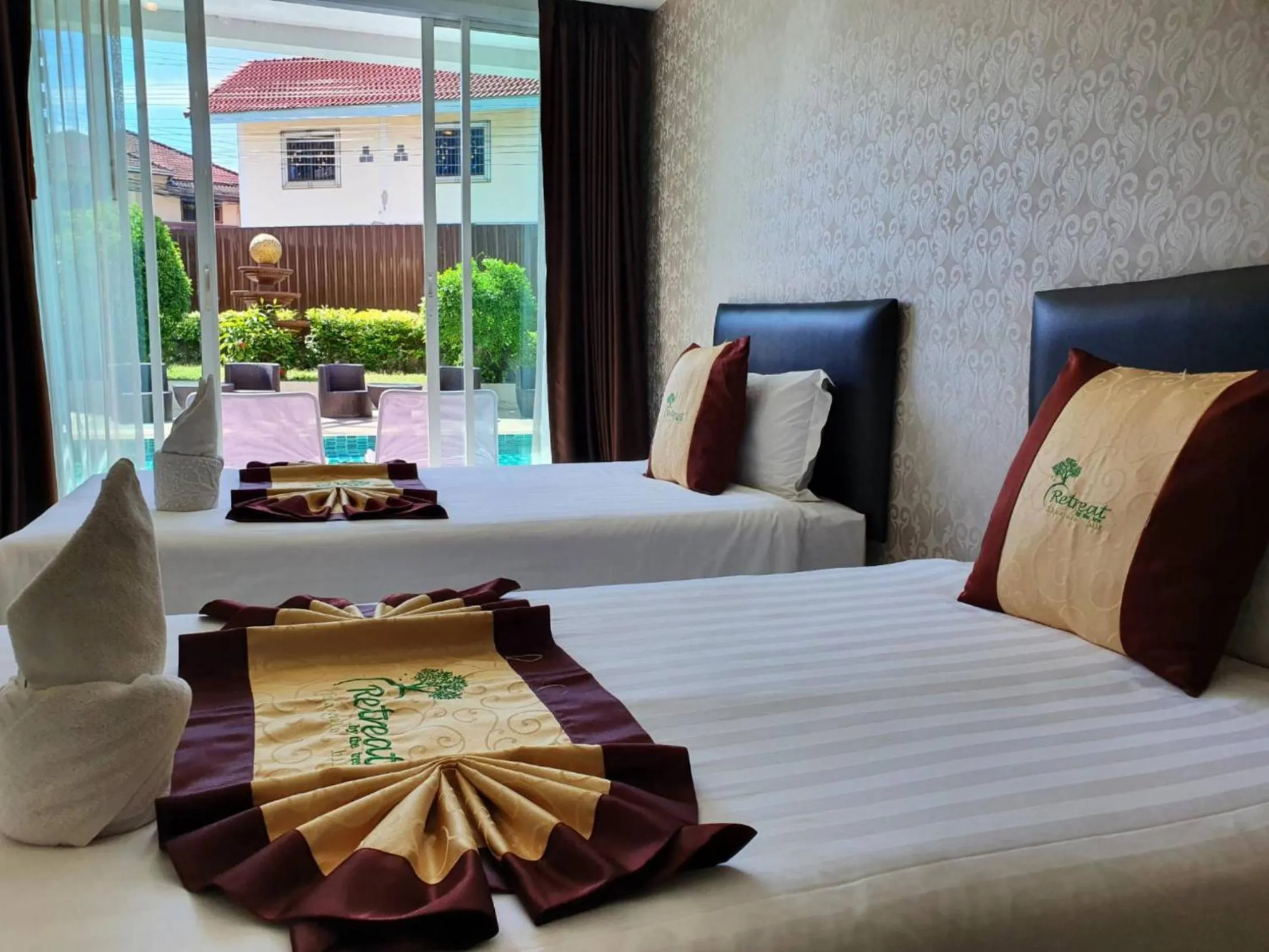 Bedroom, Bed in Retreat Resort Pattaya