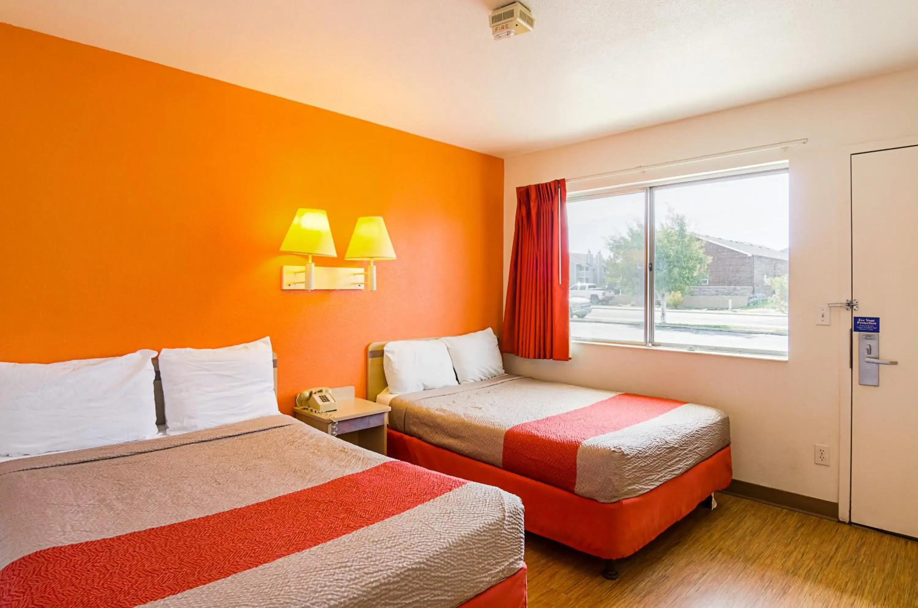 Bedroom, Bed in Motel 6-Laramie, WY Bedroom, Bed in Motel 6-Laramie, WY