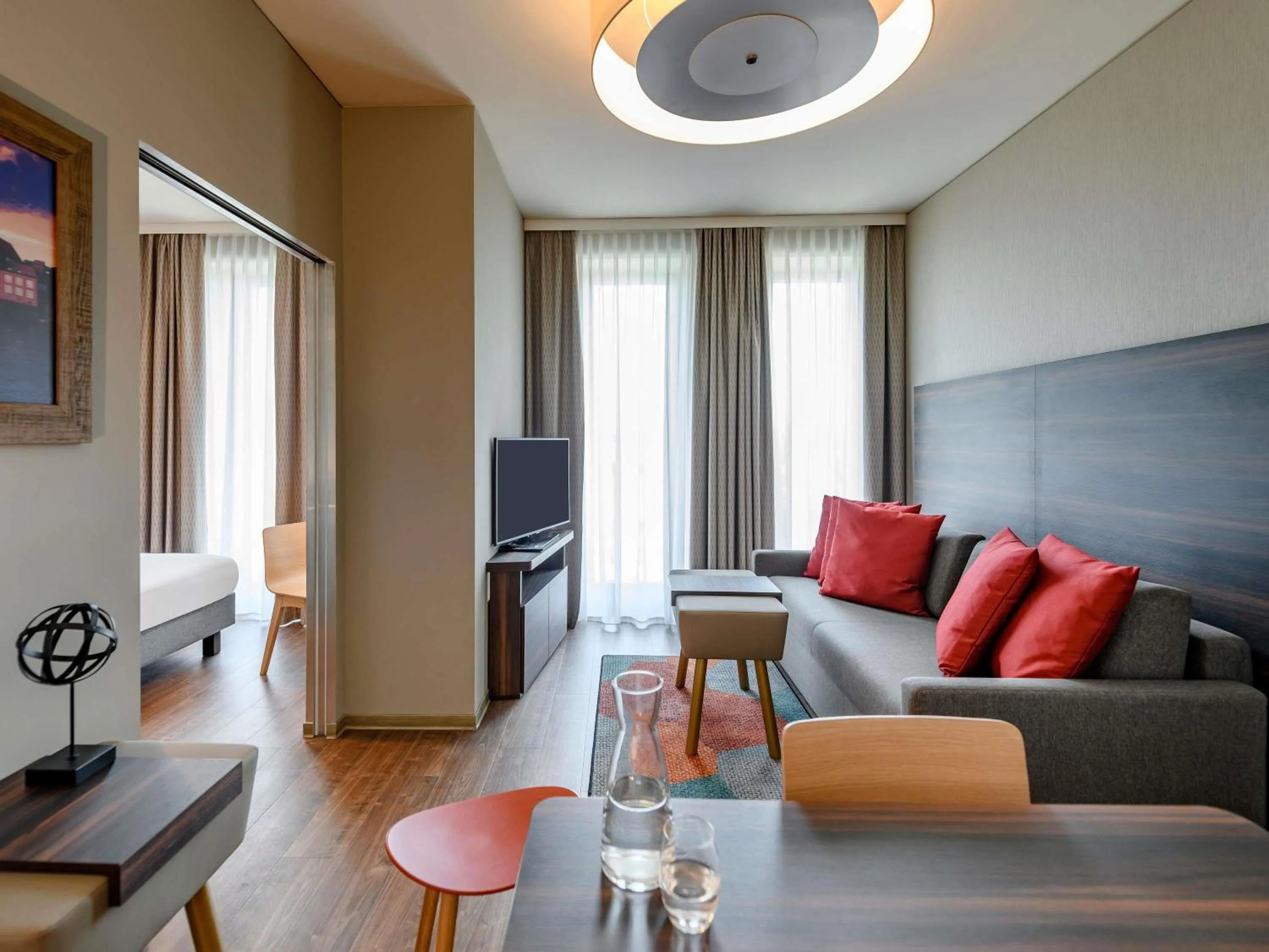 Bedroom in Aparthotel Adagio Bremen City