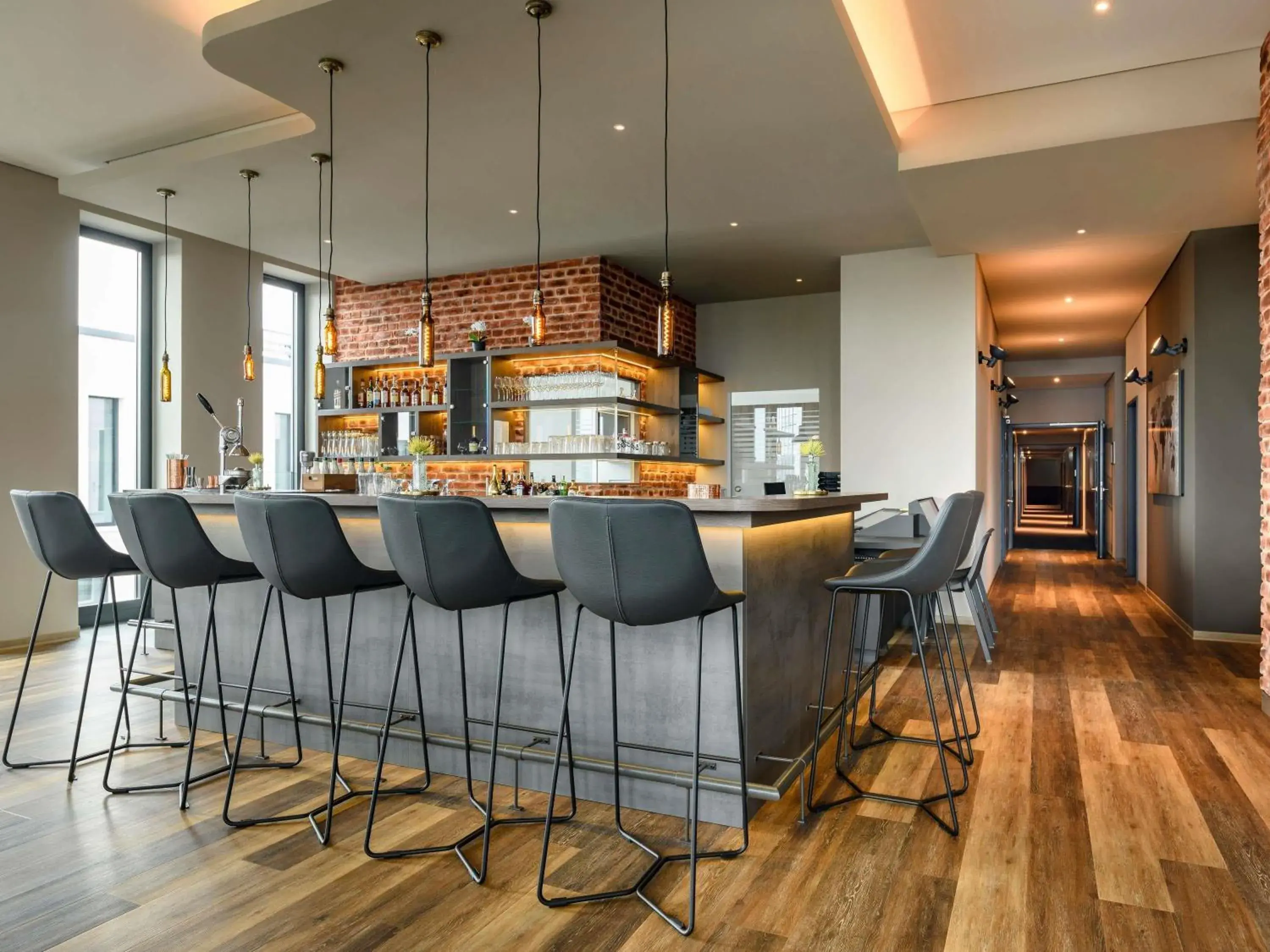 Lounge or bar in Aparthotel Adagio Bremen City Lounge or bar in Aparthotel Adagio Bremen City