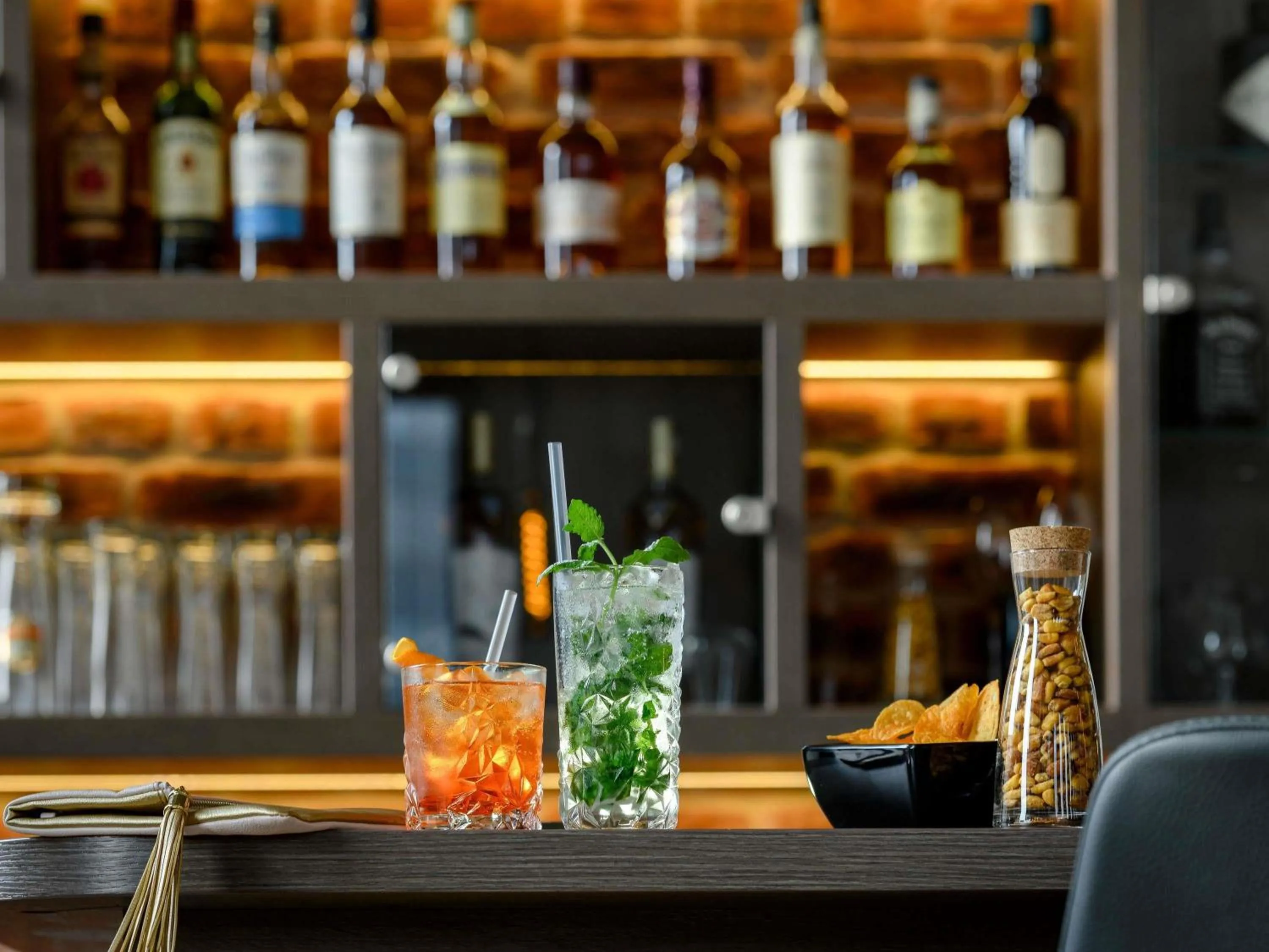 Lounge or bar in Aparthotel Adagio Bremen City