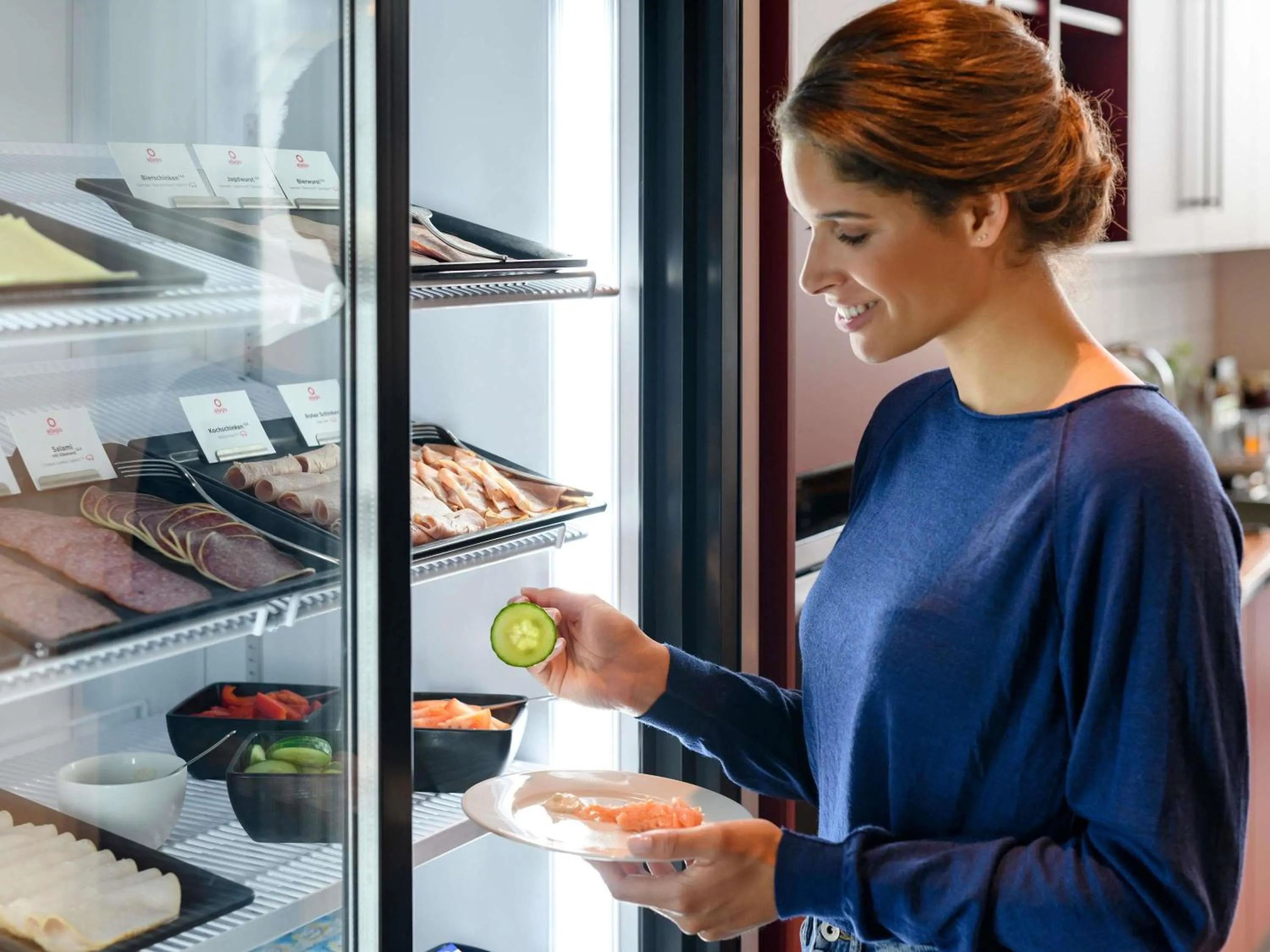 Breakfast in Aparthotel Adagio Bremen City