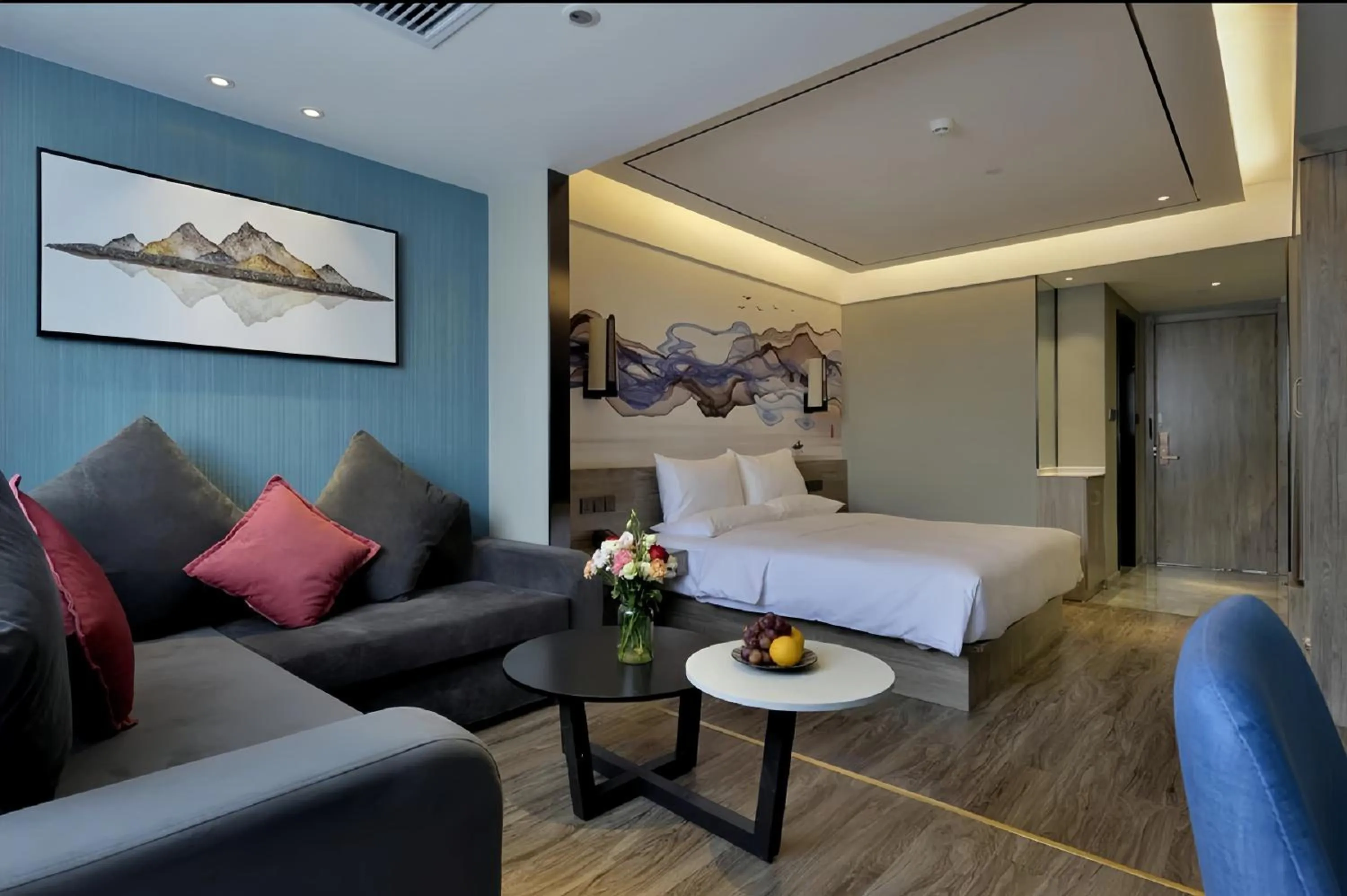 Photo of the whole room, Bed in Mercure Taiyuan Changfeng Street