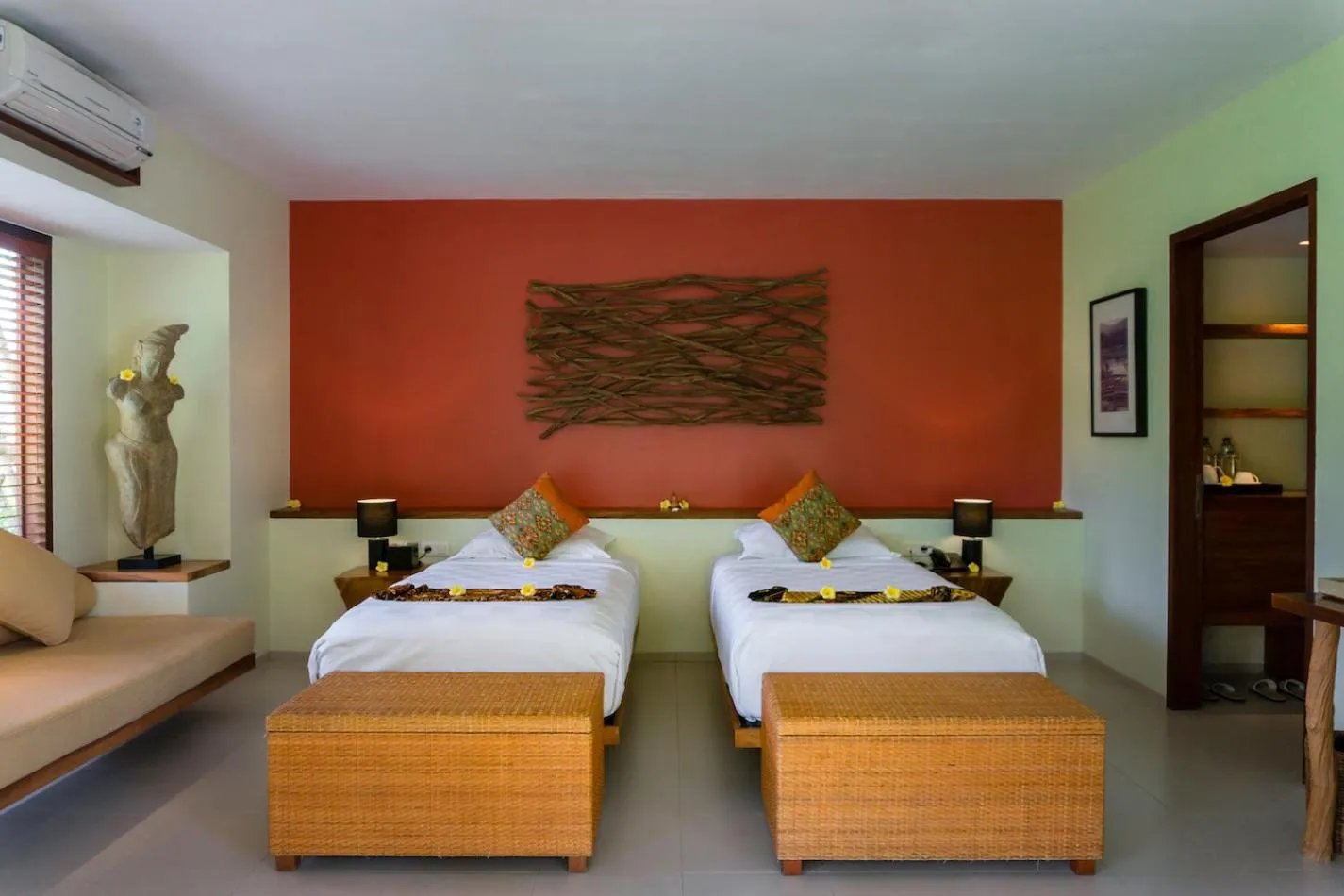 Bed in Villa Sabandari