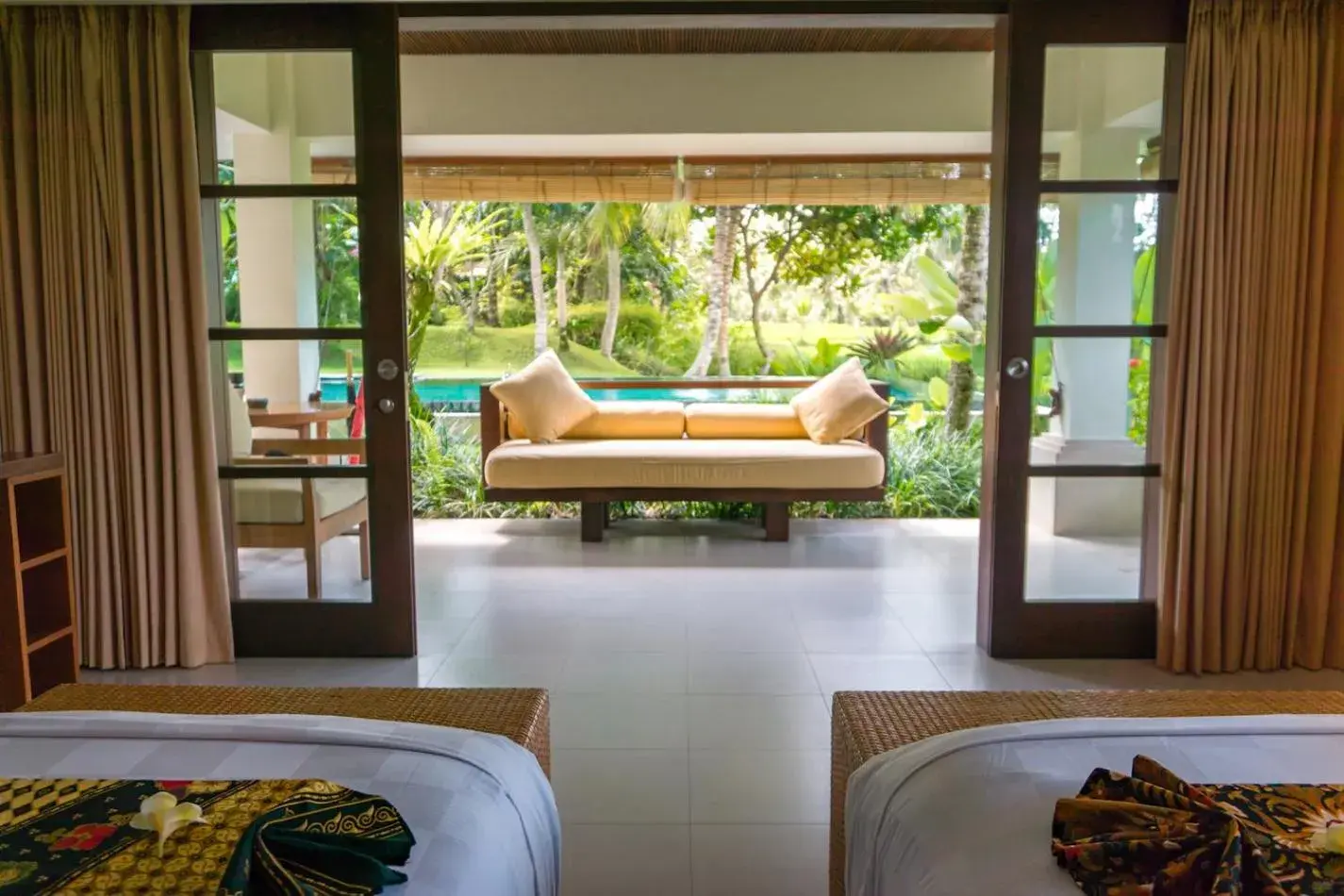 Bed in Villa Sabandari Bed in Villa Sabandari