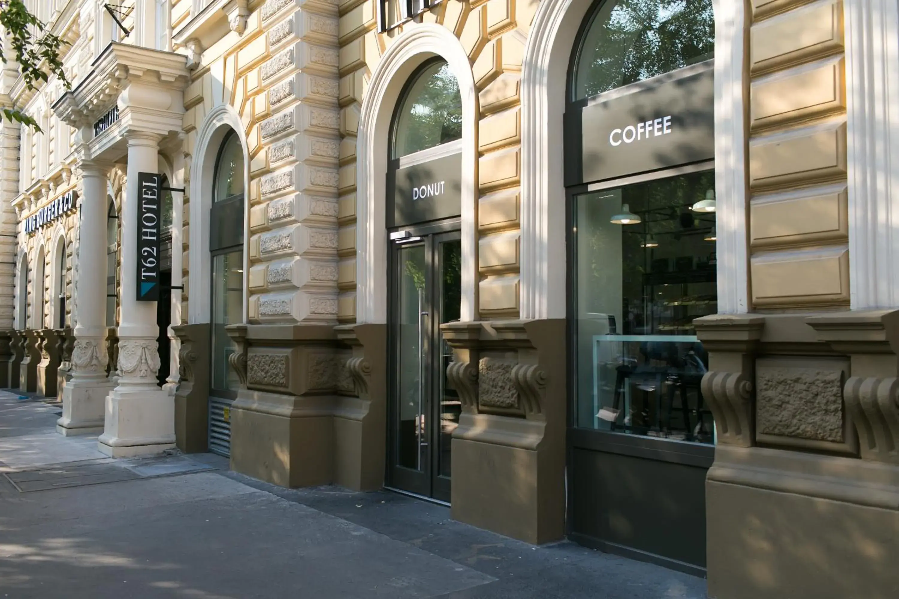 Facade/entrance in T62 Hotel Facade/entrance in T62 Hotel