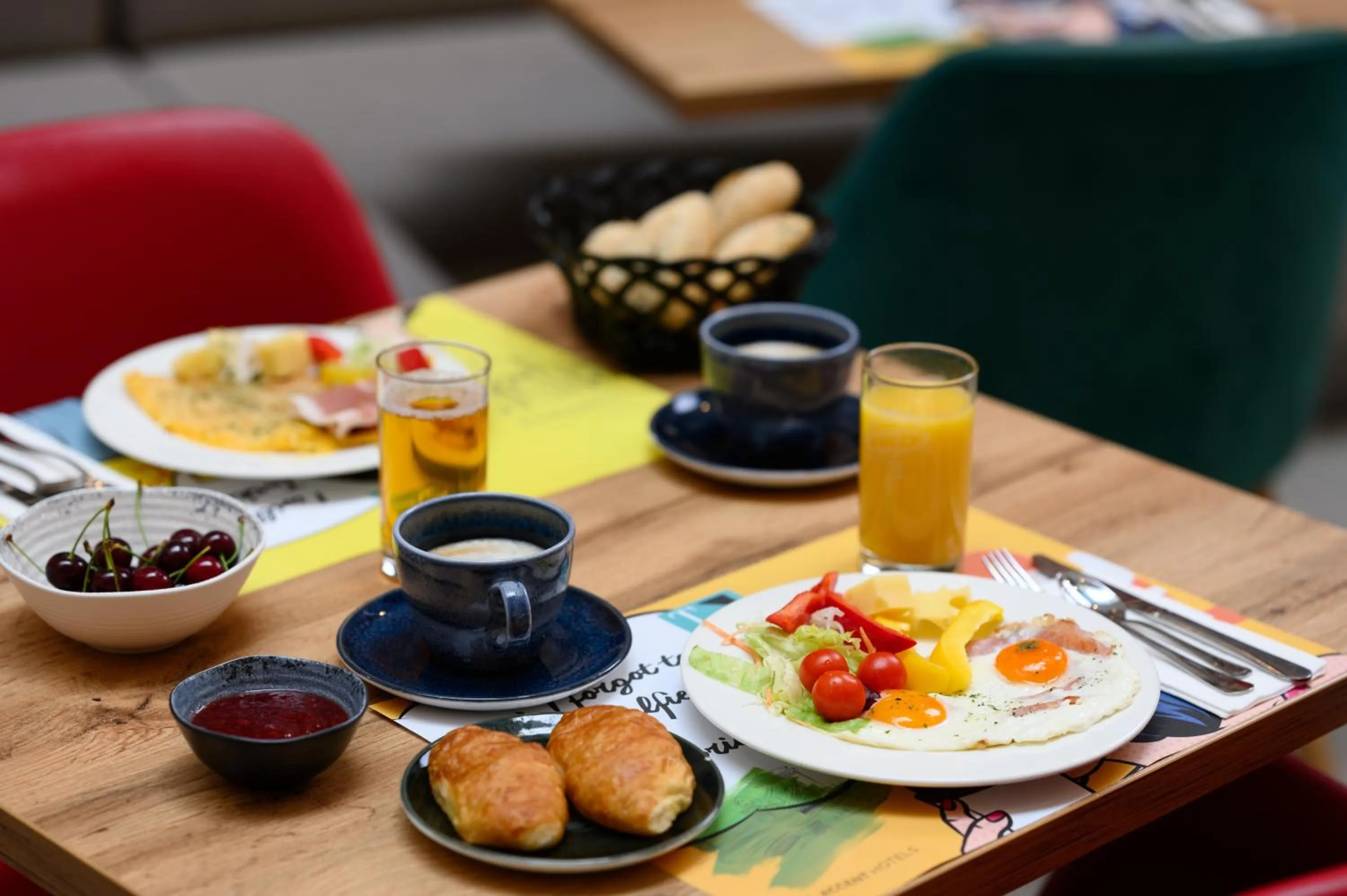 Breakfast in T62 Hotel